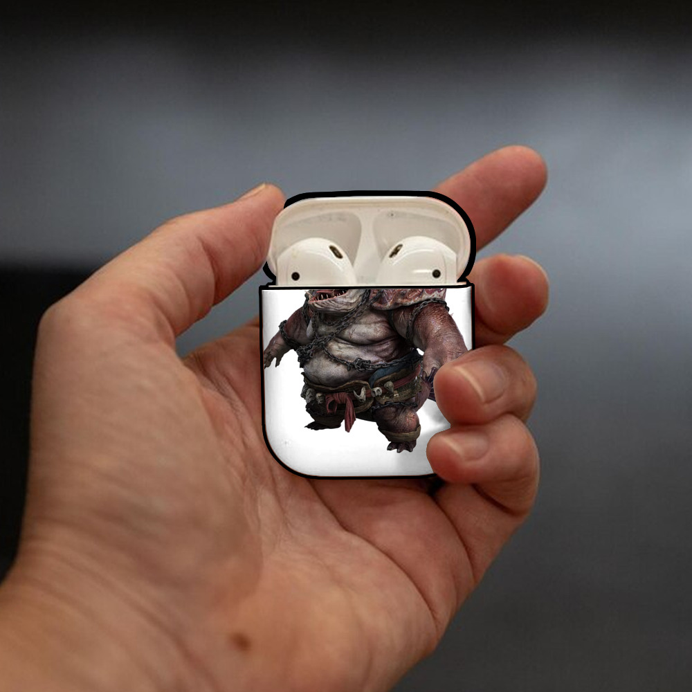 Ne Zha 2 ナタ 魔童の大暴れ AirPods 第2世代保護ケース ハードシェル ブラック 耐衝撃・防指紋・カラビナ付き