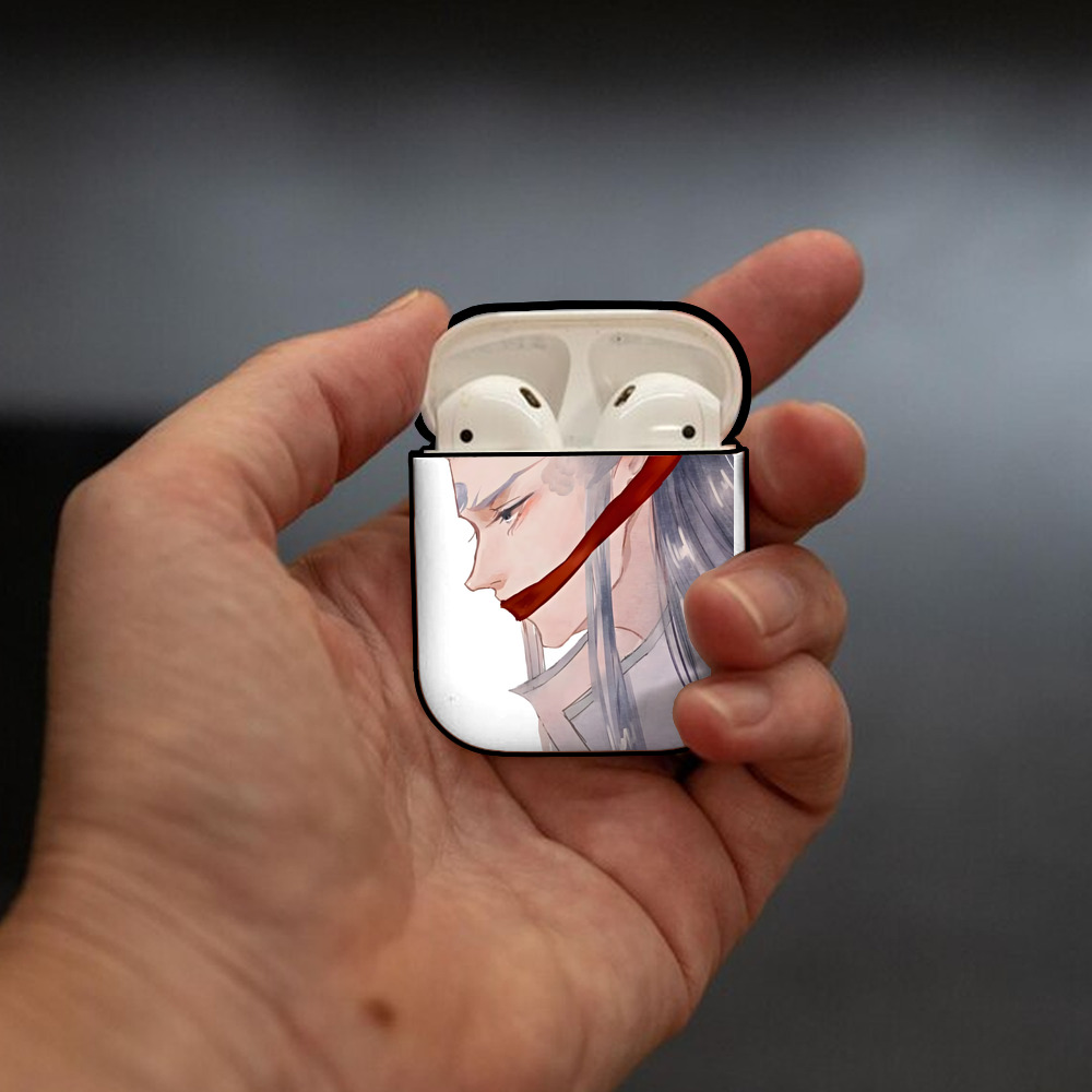 Ne Zha 2 ナタ 魔童の大暴れ AirPods 第2世代保護ケース ハードシェル ブラック 耐衝撃・防指紋・カラビナ付き