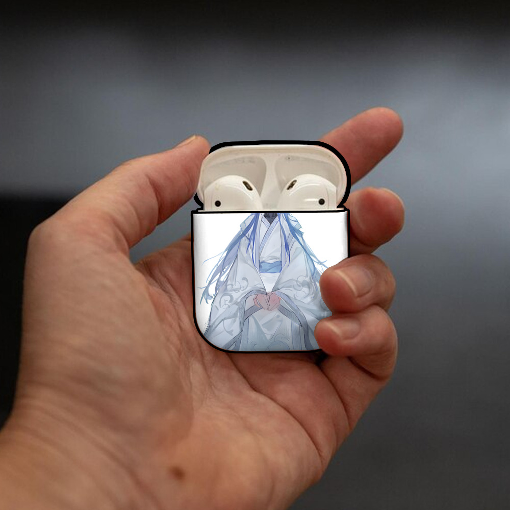 Ne Zha 2 ナタ 魔童の大暴れ AirPods 第2世代保護ケース ハードシェル ブラック 耐衝撃・防指紋・カラビナ付き