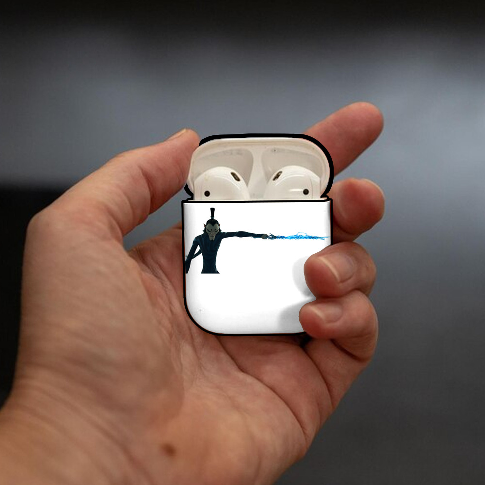 Ne Zha 2 ナタ 魔童の大暴れ AirPods 第2世代保護ケース ハードシェル ブラック 耐衝撃・防指紋・カラビナ付き