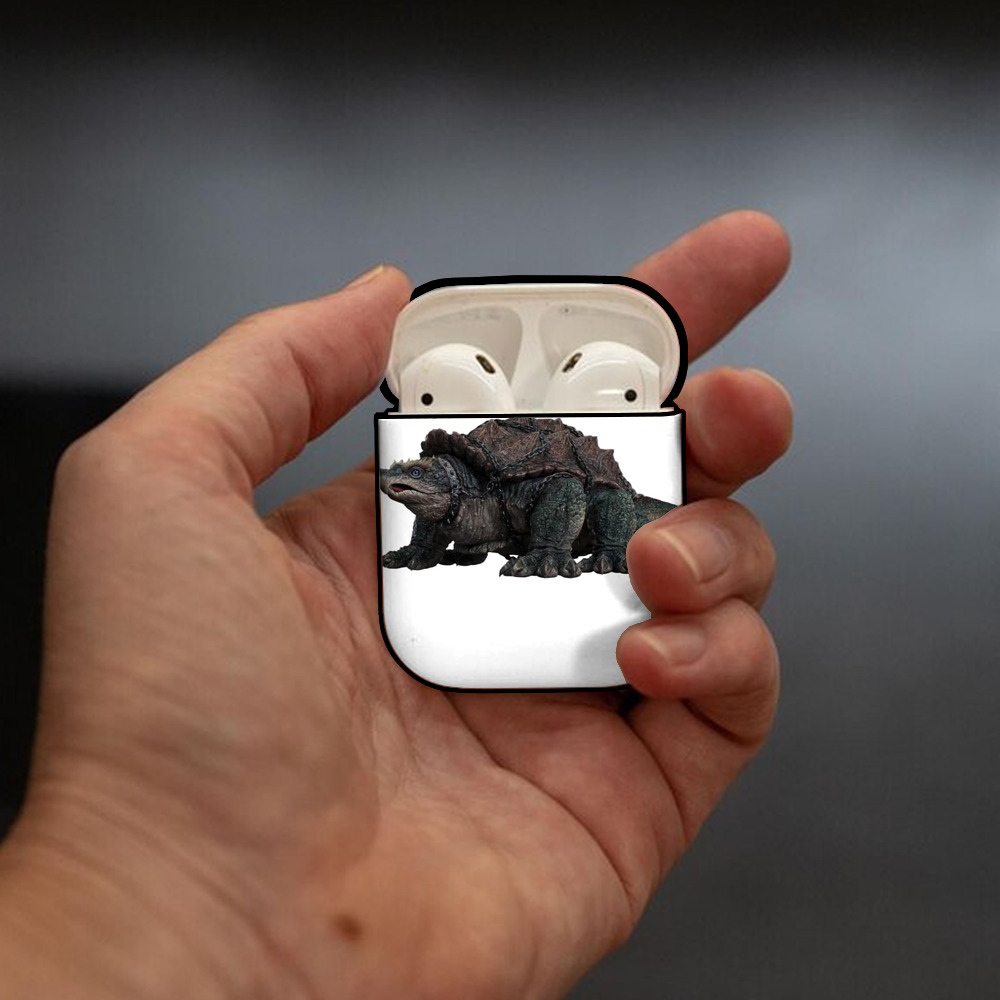 Ne Zha 2 ナタ 魔童の大暴れ AirPods 第2世代保護ケース ハードシェル ブラック 耐衝撃・防指紋・カラビナ付き