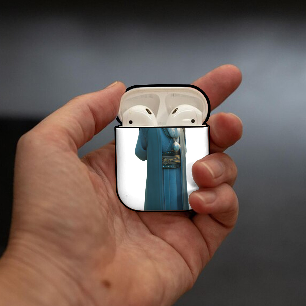 Ne Zha 2 ナタ 魔童の大暴れ AirPods 第2世代保護ケース ハードシェル ブラック 耐衝撃・防指紋・カラビナ付き