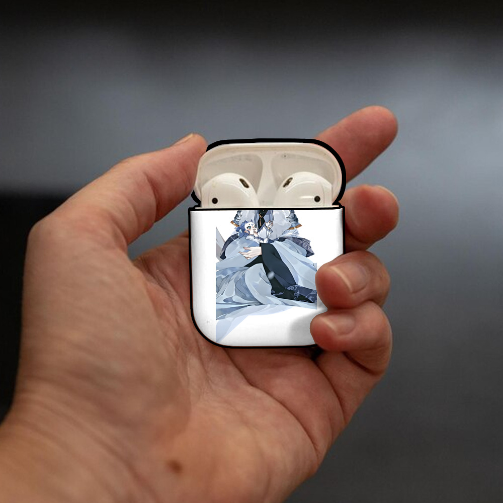 Ne Zha 2 ナタ 魔童の大暴れ AirPods 第2世代保護ケース ハードシェル ブラック 耐衝撃・防指紋・カラビナ付き