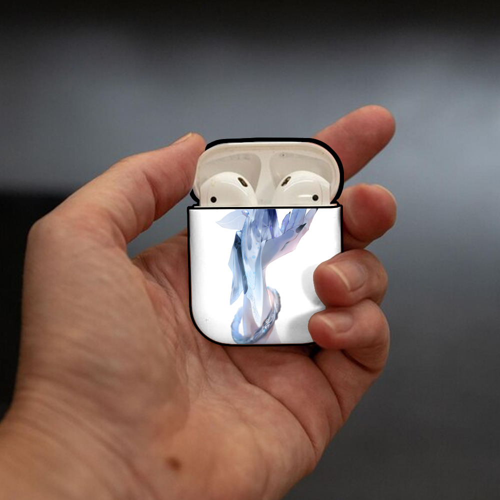 Ne Zha 2 ナタ 魔童の大暴れ AirPods 第2世代保護ケース ハードシェル ブラック 耐衝撃・防指紋・カラビナ付き