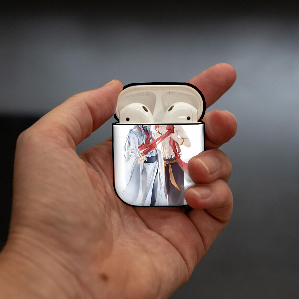 Ne Zha 2 ナタ 魔童の大暴れ AirPods 第2世代保護ケース ハードシェル ブラック 耐衝撃・防指紋・カラビナ付き