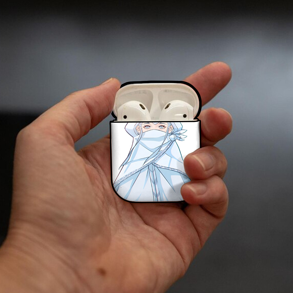 Ne Zha 2 ナタ 魔童の大暴れ AirPods 第2世代保護ケース ハードシェル ブラック 耐衝撃・防指紋・カラビナ付き