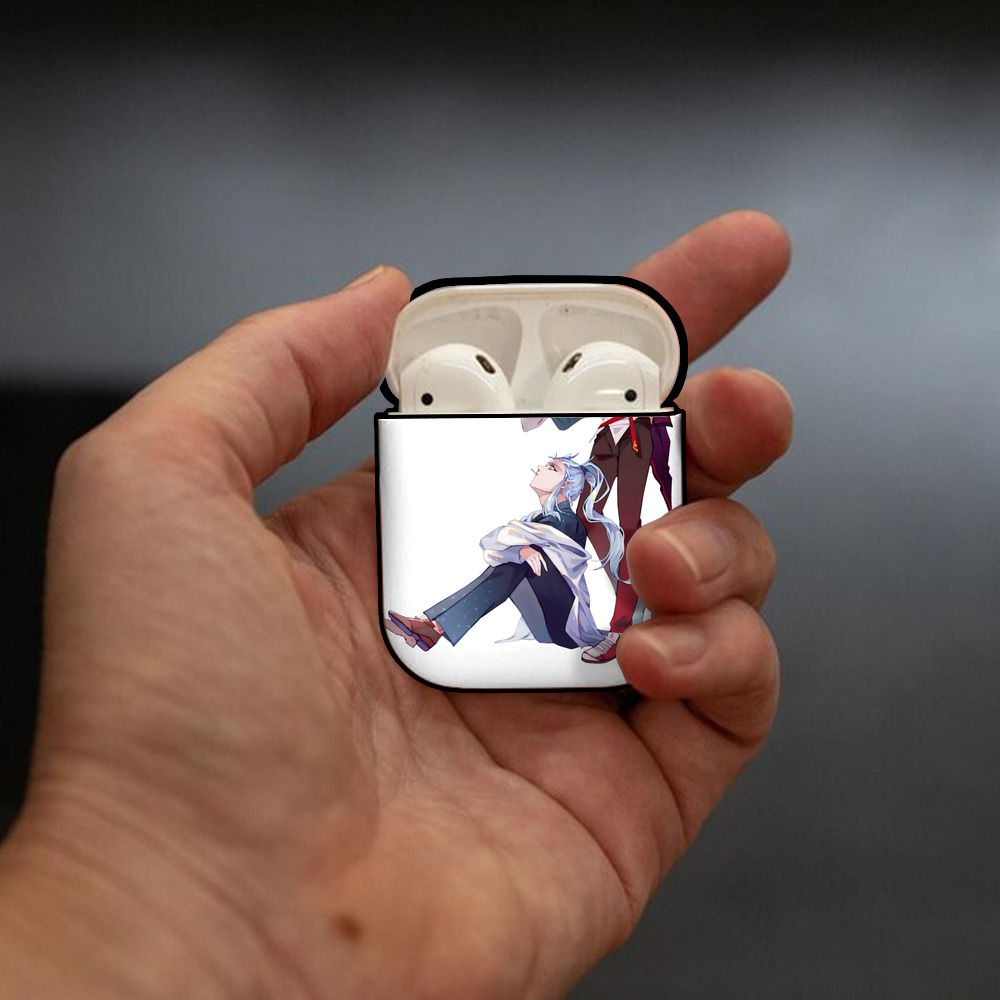 Ne Zha 2 ナタ 魔童の大暴れ AirPods 第2世代保護ケース ハードシェル ブラック 耐衝撃・防指紋・カラビナ付き