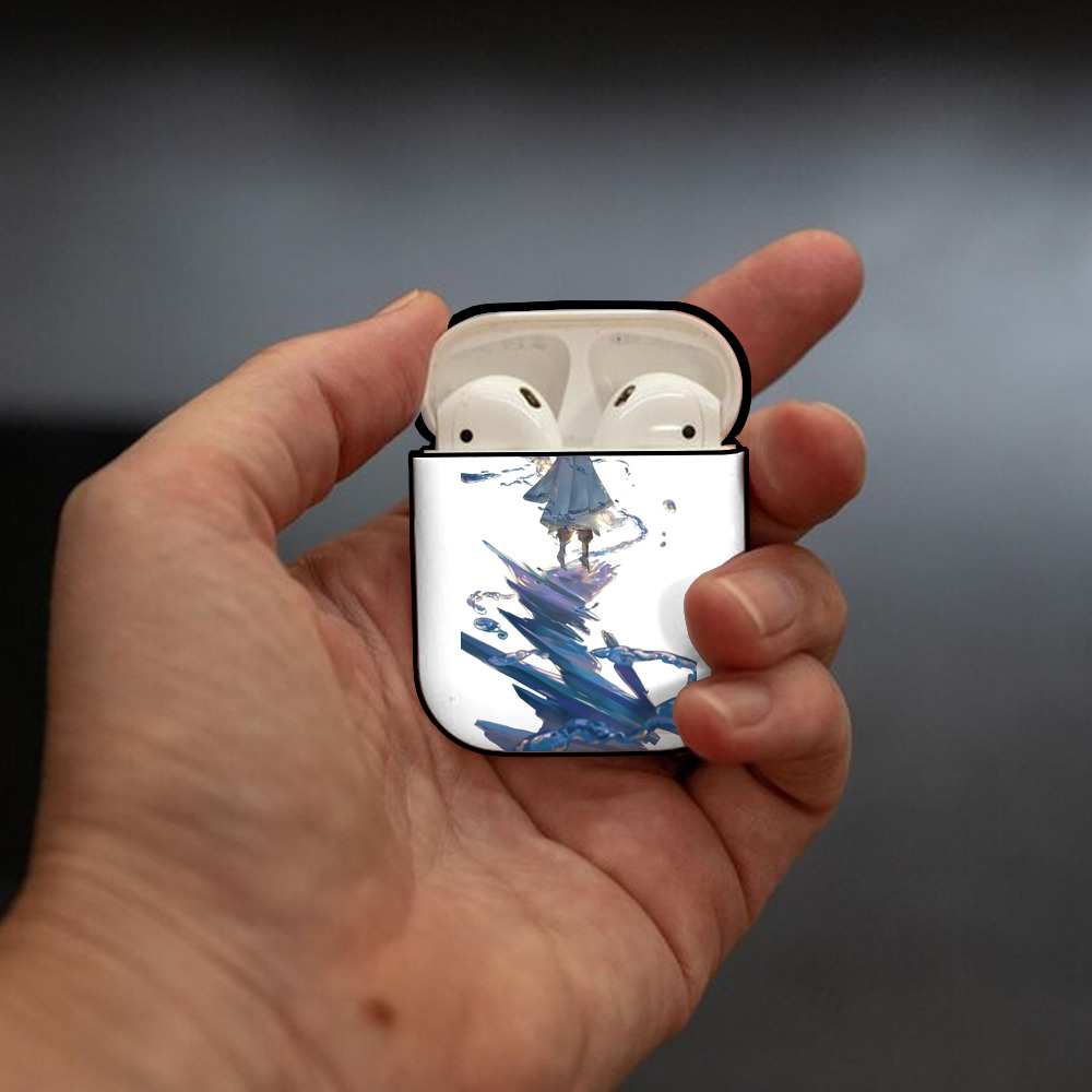 Ne Zha 2 ナタ 魔童の大暴れ AirPods 第2世代保護ケース ハードシェル ブラック 耐衝撃・防指紋・カラビナ付き