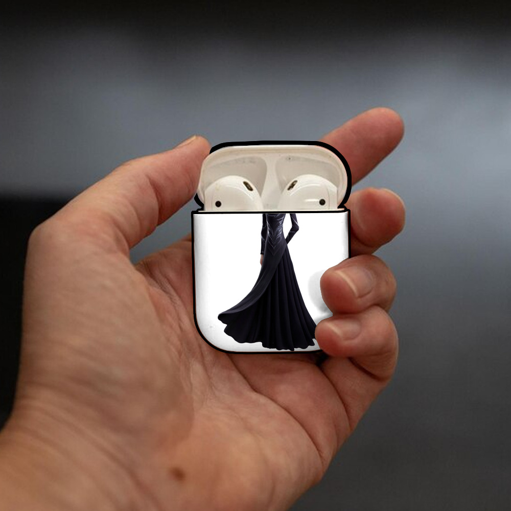 Ne Zha 2 ナタ 魔童の大暴れ AirPods 第2世代保護ケース ハードシェル ブラック 耐衝撃・防指紋・カラビナ付き