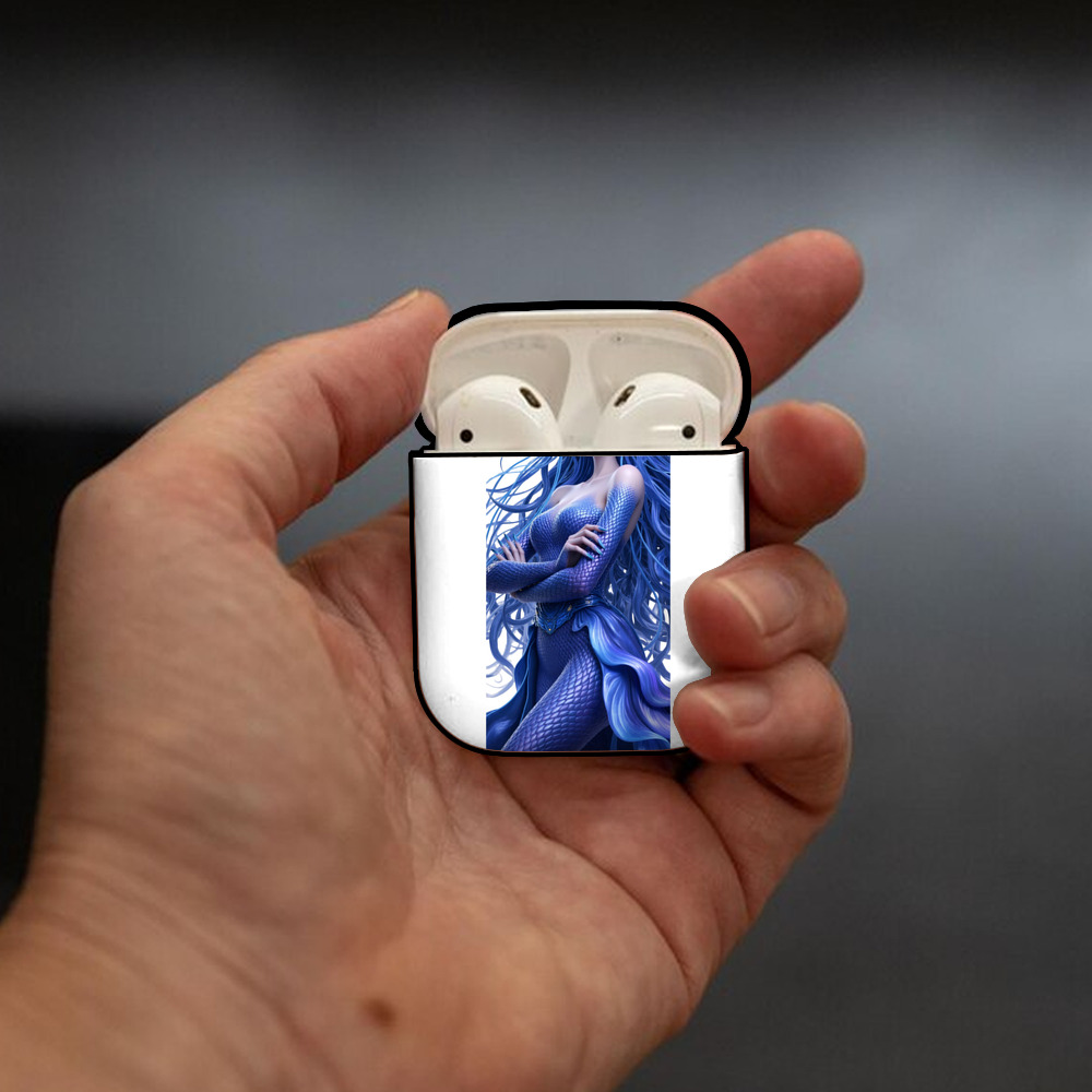 Ne Zha 2 ナタ 魔童の大暴れ AirPods 第2世代保護ケース ハードシェル ブラック 耐衝撃・防指紋・カラビナ付き