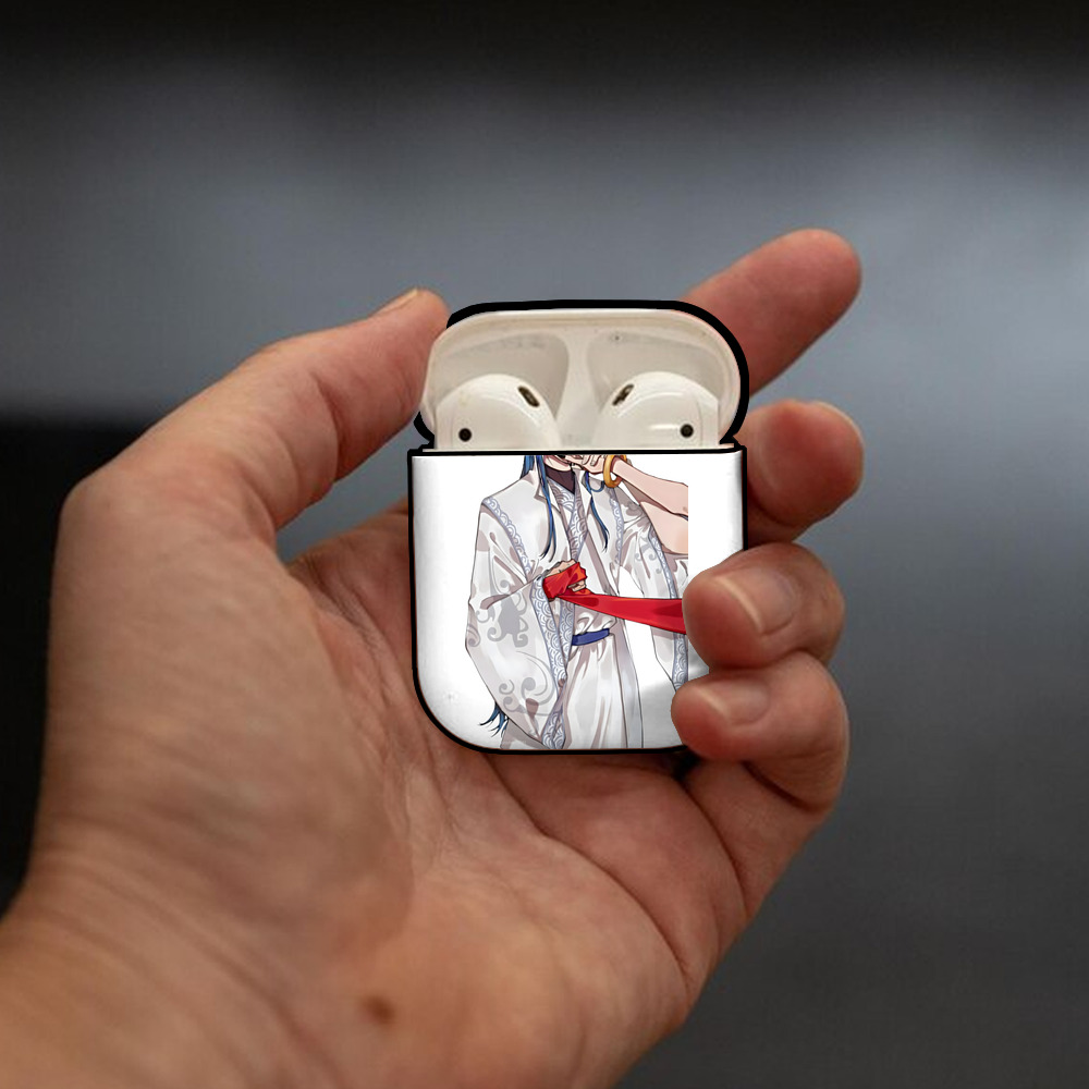 Ne Zha 2 ナタ 魔童の大暴れ AirPods 第2世代保護ケース ハードシェル ブラック 耐衝撃・防指紋・カラビナ付き