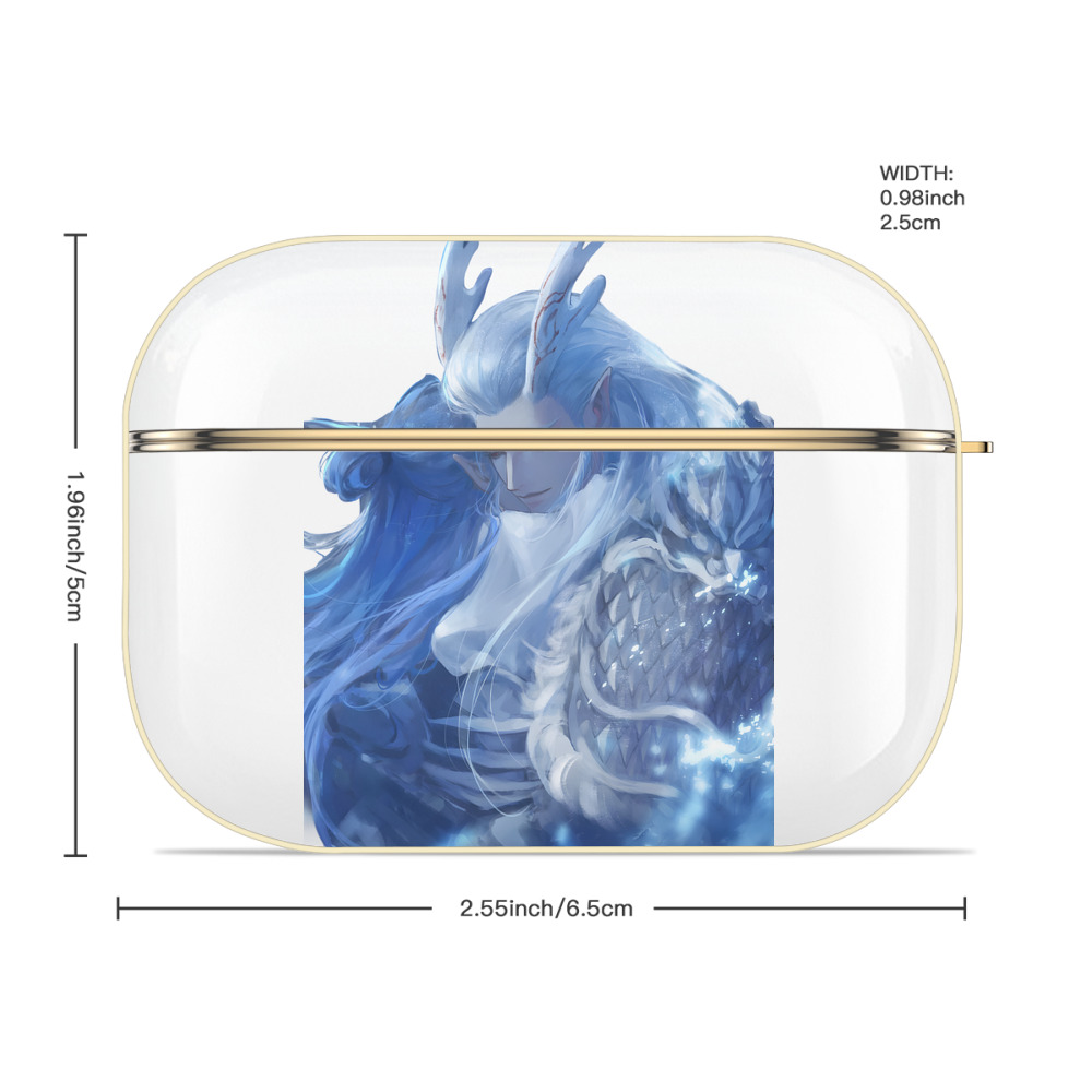 Ne Zha 2 ナタ 魔童の大暴れ 【AirPods Pro用】ハードシェル保護ケース｜耐衝撃・防指紋・カラビナ付き商品仕様