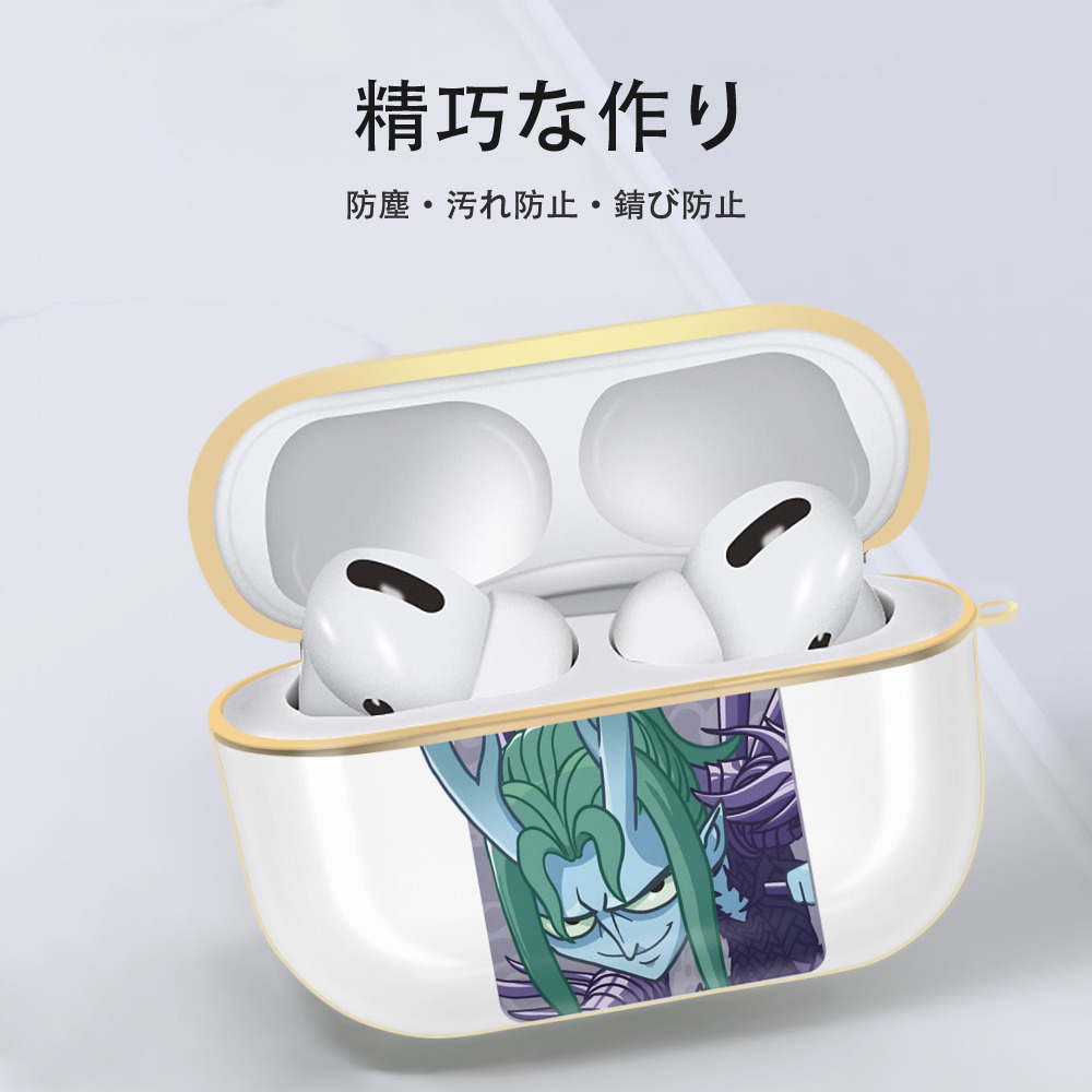 Ne Zha 2 ナタ 魔童の大暴れ 【AirPods Pro用】ハードシェル保護ケース｜耐衝撃・防指紋・カラビナ付き商品仕様