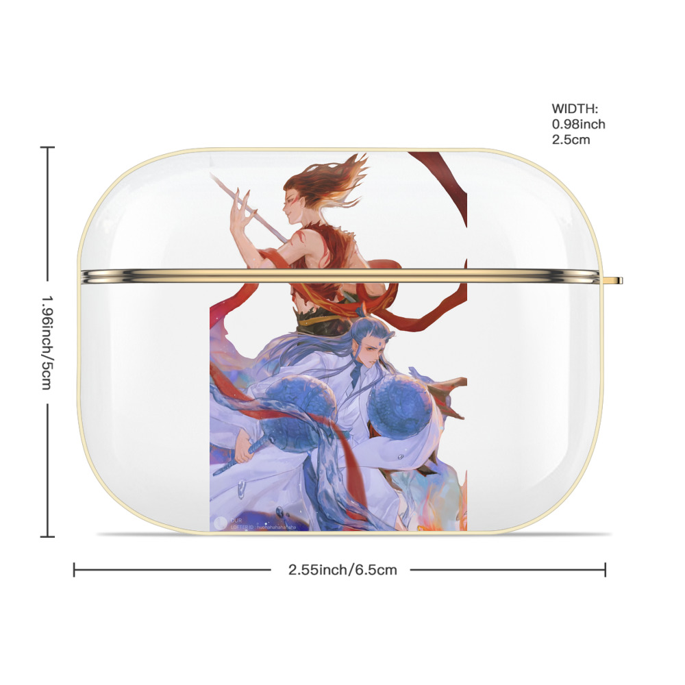 Ne Zha 2 ナタ 魔童の大暴れ 【AirPods Pro用】ハードシェル保護ケース｜耐衝撃・防指紋・カラビナ付き商品仕様