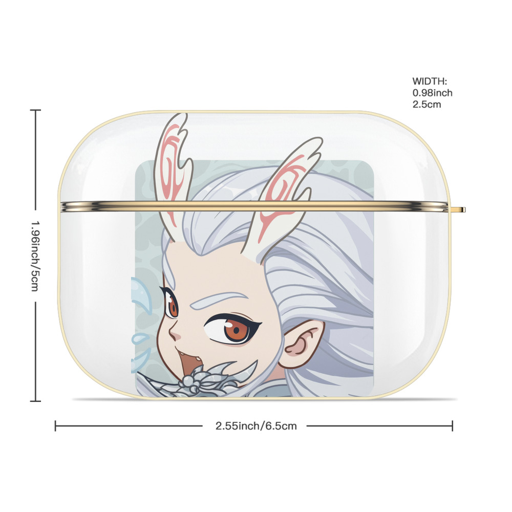 Ne Zha 2 ナタ 魔童の大暴れ 【AirPods Pro用】ハードシェル保護ケース｜耐衝撃・防指紋・カラビナ付き商品仕様