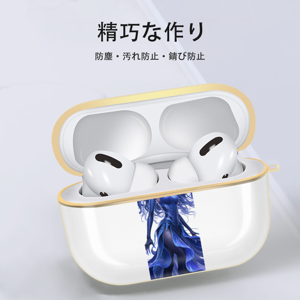 Ne Zha 2 ナタ 魔童の大暴れ 【AirPods Pro用】ハードシェル保護ケース｜耐衝撃・防指紋・カラビナ付き商品仕様