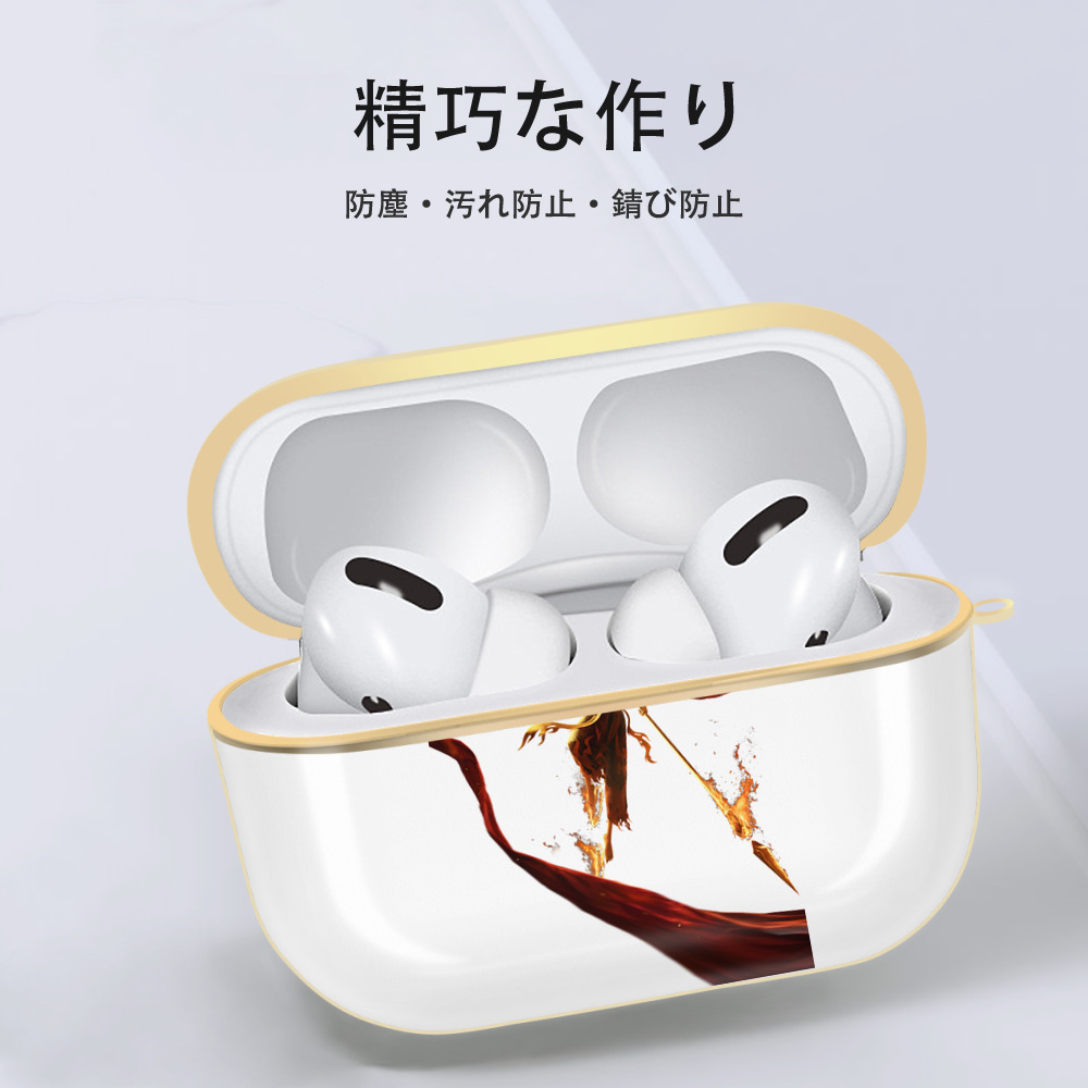 Ne Zha 2 ナタ 魔童の大暴れ 【AirPods Pro用】ハードシェル保護ケース｜耐衝撃・防指紋・カラビナ付き商品仕様