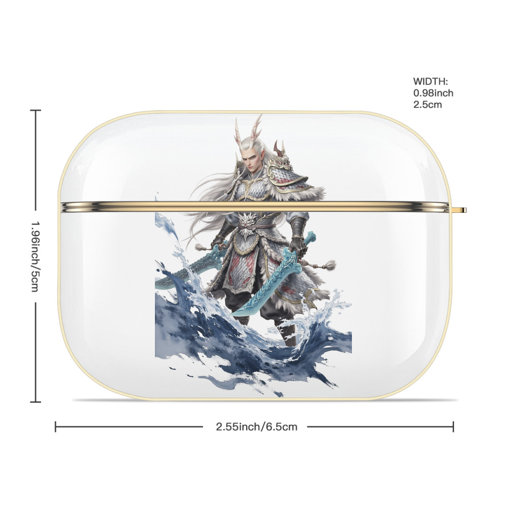 Ne Zha 2 ナタ 魔童の大暴れ 【AirPods Pro用】ハードシェル保護ケース｜耐衝撃・防指紋・カラビナ付き商品仕様