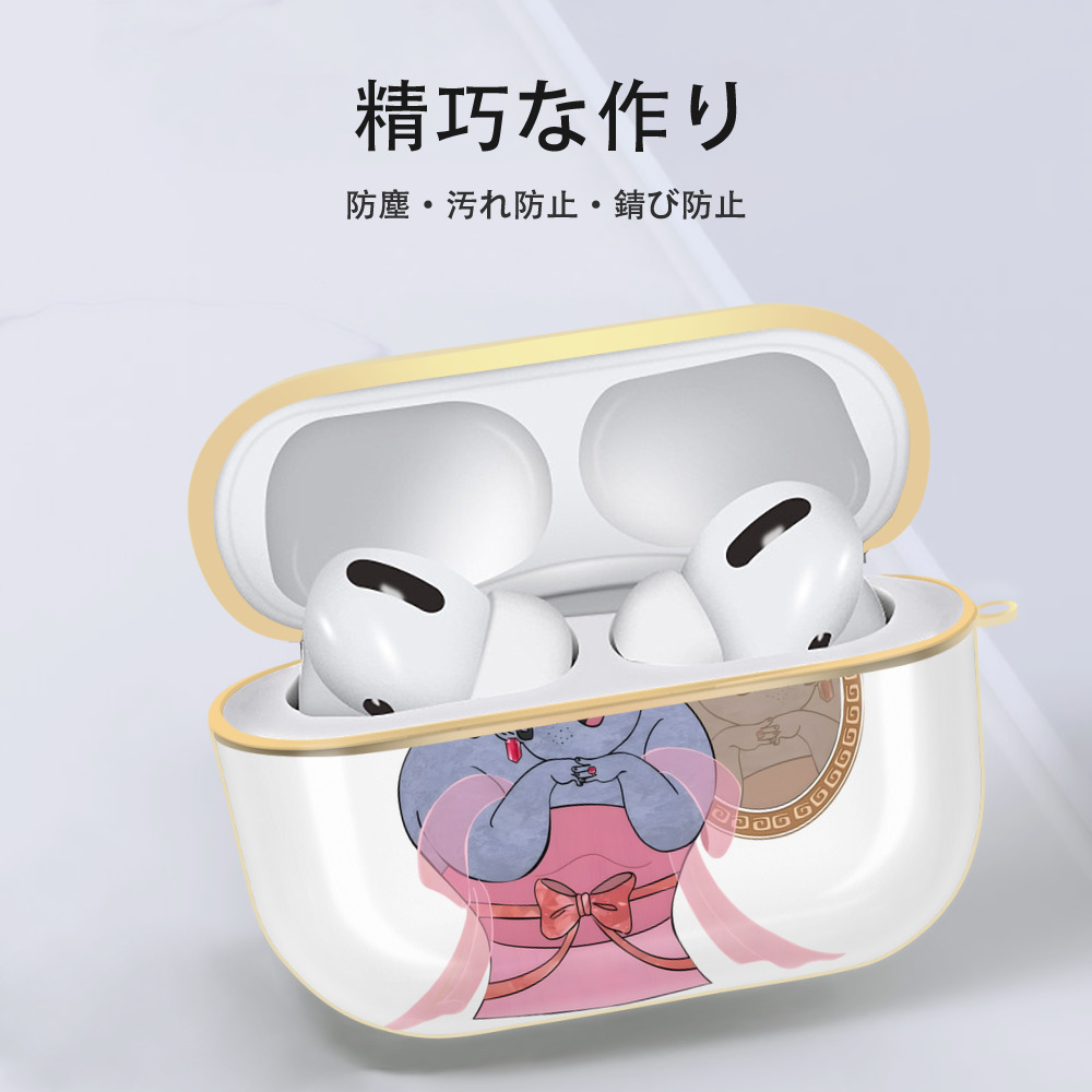 Ne Zha 2 ナタ 魔童の大暴れ 【AirPods Pro用】ハードシェル保護ケース｜耐衝撃・防指紋・カラビナ付き商品仕様
