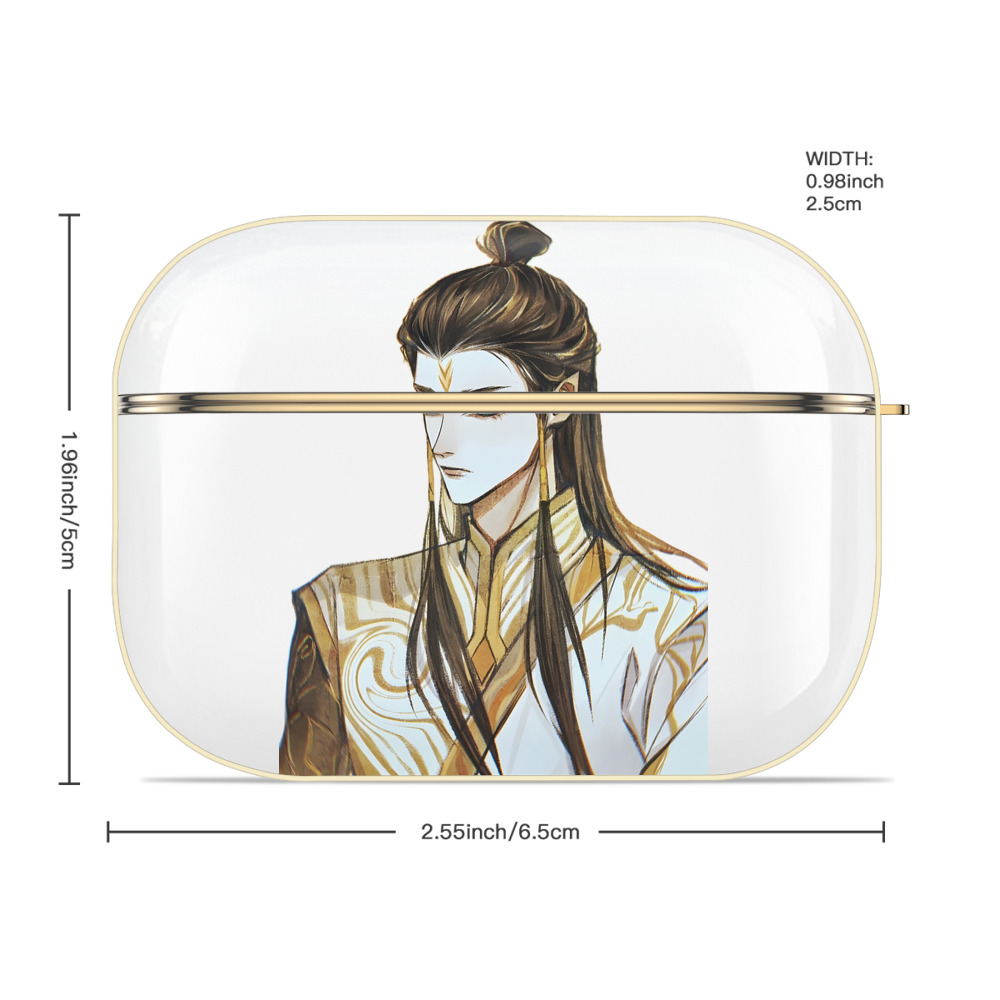 Ne Zha 2 ナタ 魔童の大暴れ 【AirPods Pro用】ハードシェル保護ケース｜耐衝撃・防指紋・カラビナ付き商品仕様