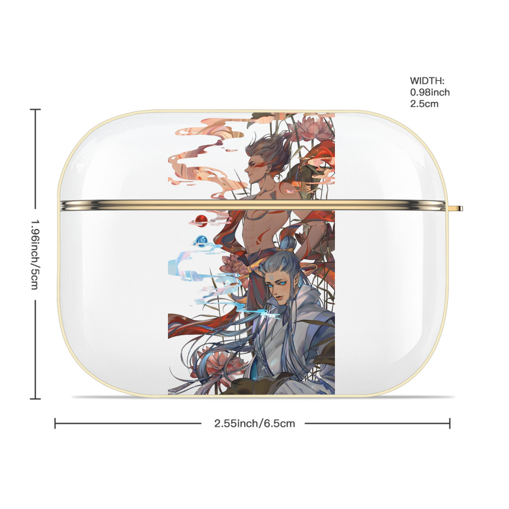Ne Zha 2 ナタ 魔童の大暴れ 【AirPods Pro用】ハードシェル保護ケース｜耐衝撃・防指紋・カラビナ付き商品仕様