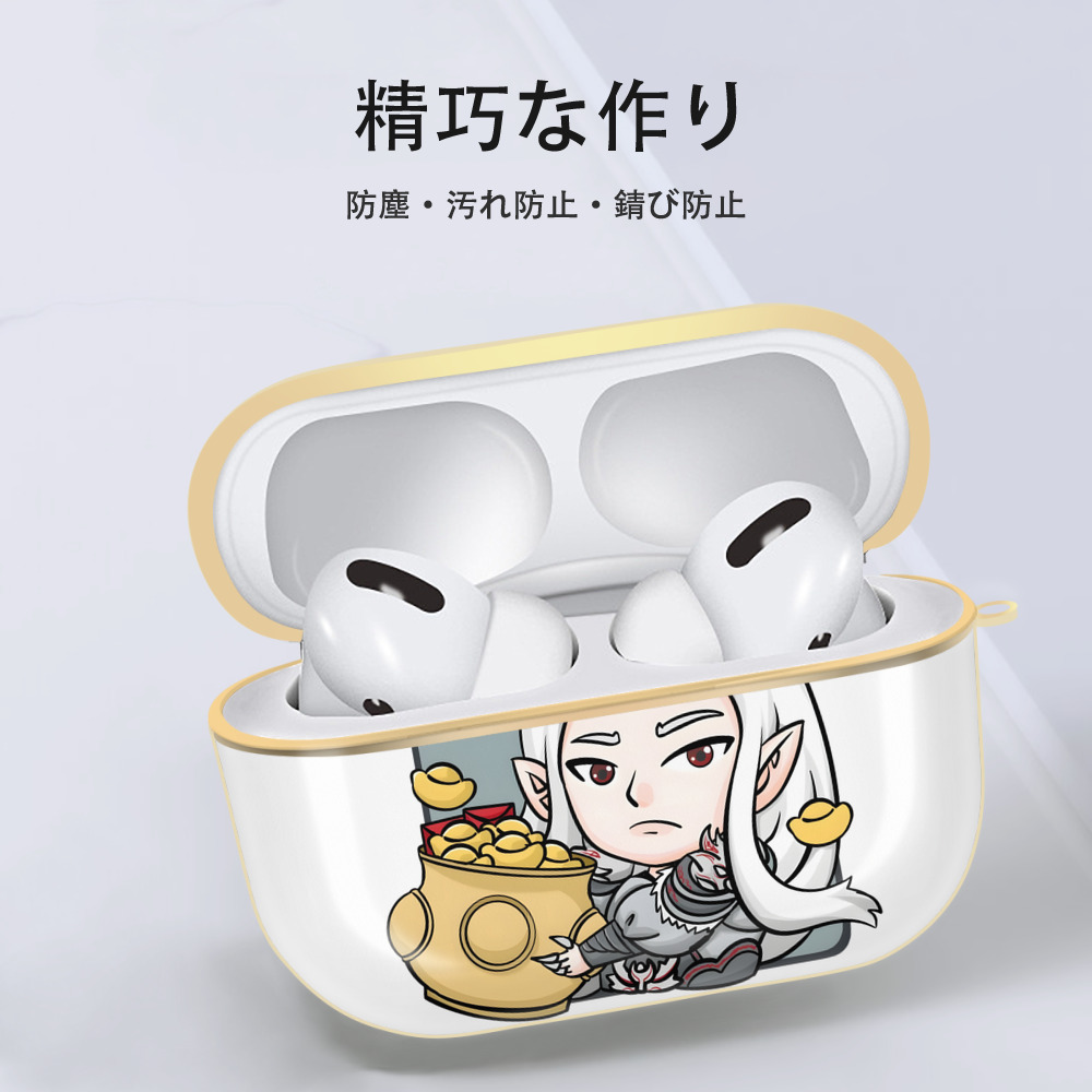 Ne Zha 2 ナタ 魔童の大暴れ 【AirPods Pro用】ハードシェル保護ケース｜耐衝撃・防指紋・カラビナ付き商品仕様