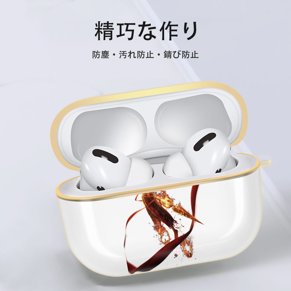 Ne Zha 2 ナタ 魔童の大暴れ 【AirPods Pro用】ハードシェル保護ケース｜耐衝撃・防指紋・カラビナ付き商品仕様