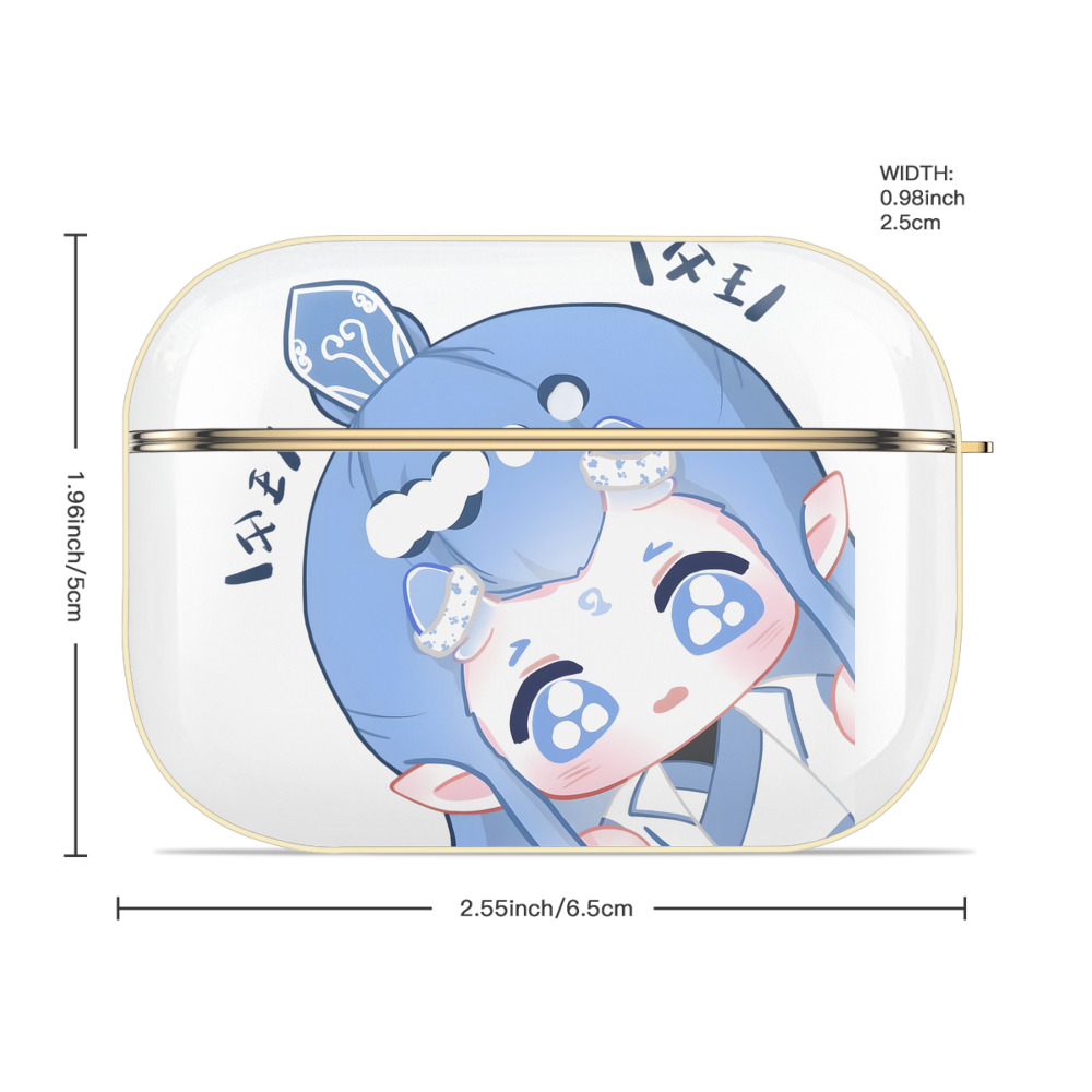 Ne Zha 2 ナタ 魔童の大暴れ 【AirPods Pro用】ハードシェル保護ケース｜耐衝撃・防指紋・カラビナ付き商品仕様