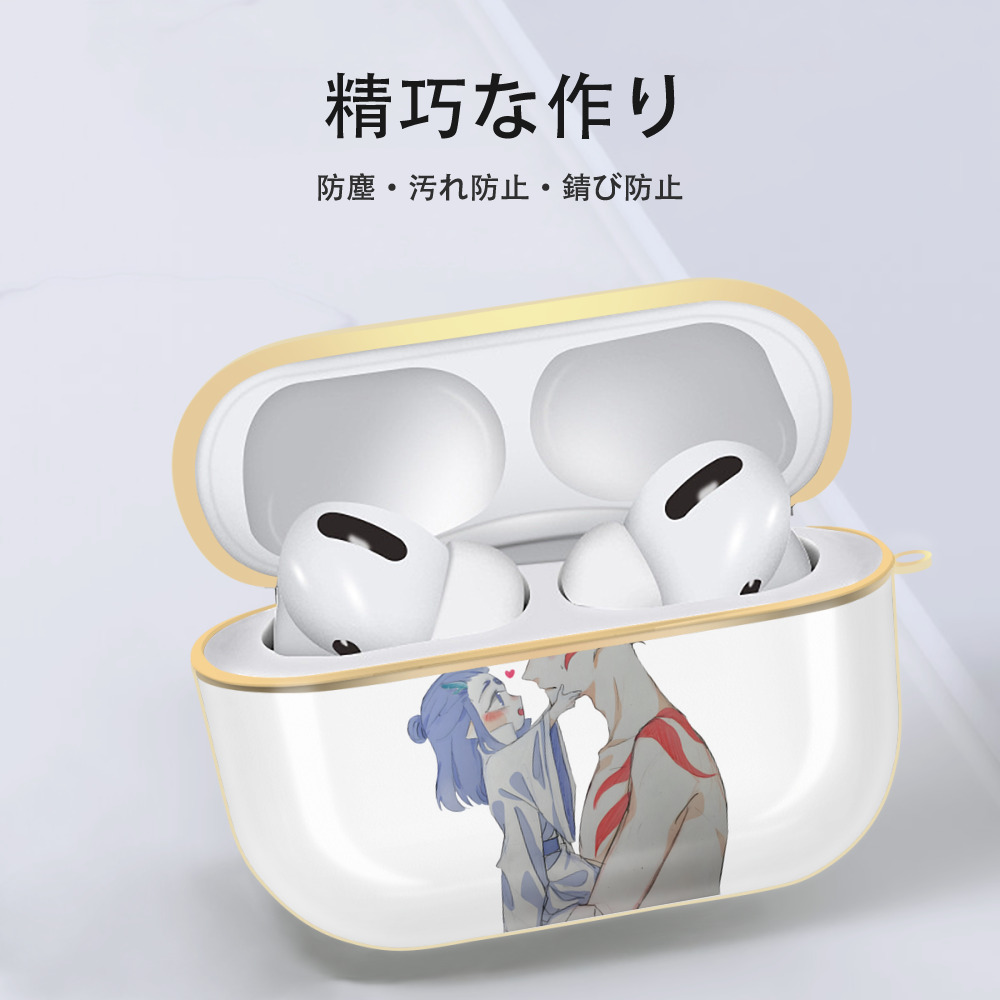 Ne Zha 2 ナタ 魔童の大暴れ 【AirPods Pro用】ハードシェル保護ケース｜耐衝撃・防指紋・カラビナ付き商品仕様
