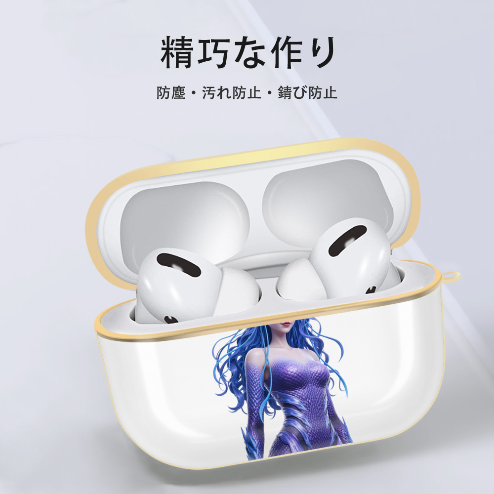 Ne Zha 2 ナタ 魔童の大暴れ 【AirPods Pro用】ハードシェル保護ケース｜耐衝撃・防指紋・カラビナ付き商品仕様