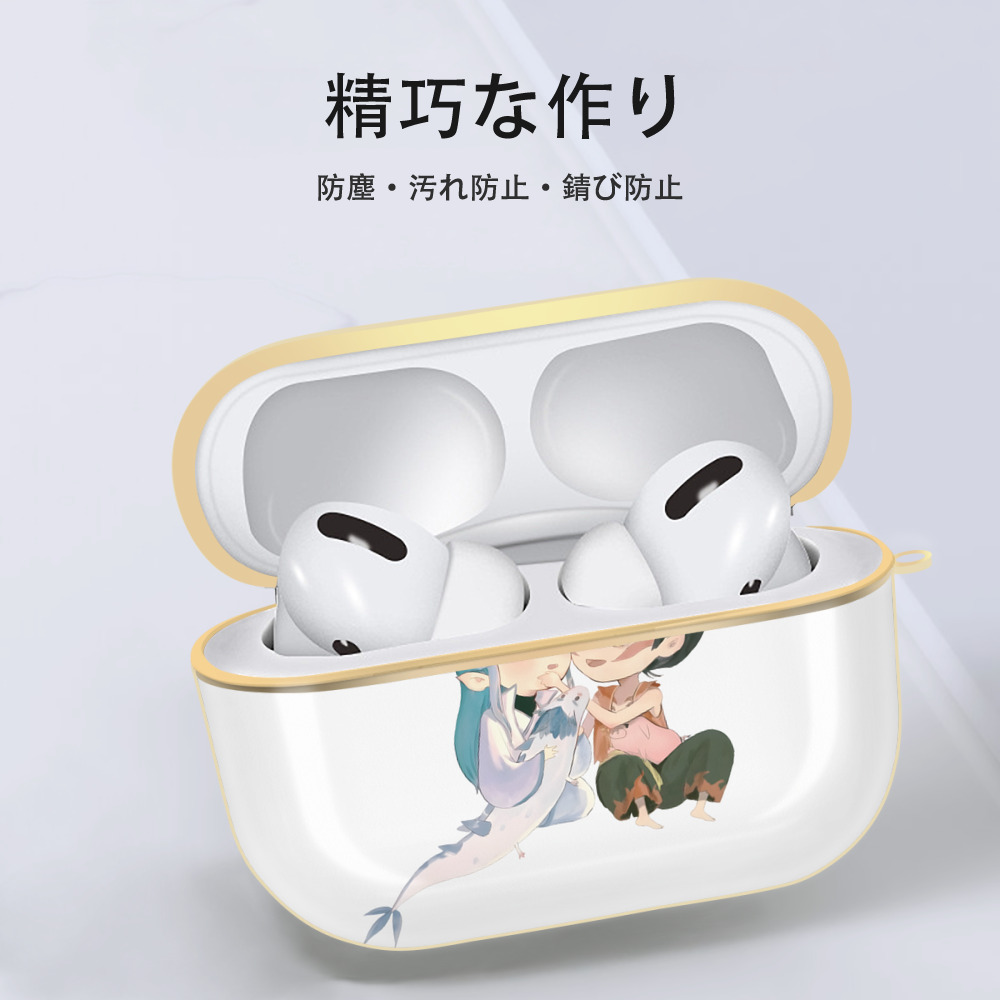 Ne Zha 2 ナタ 魔童の大暴れ 【AirPods Pro用】ハードシェル保護ケース｜耐衝撃・防指紋・カラビナ付き商品仕様