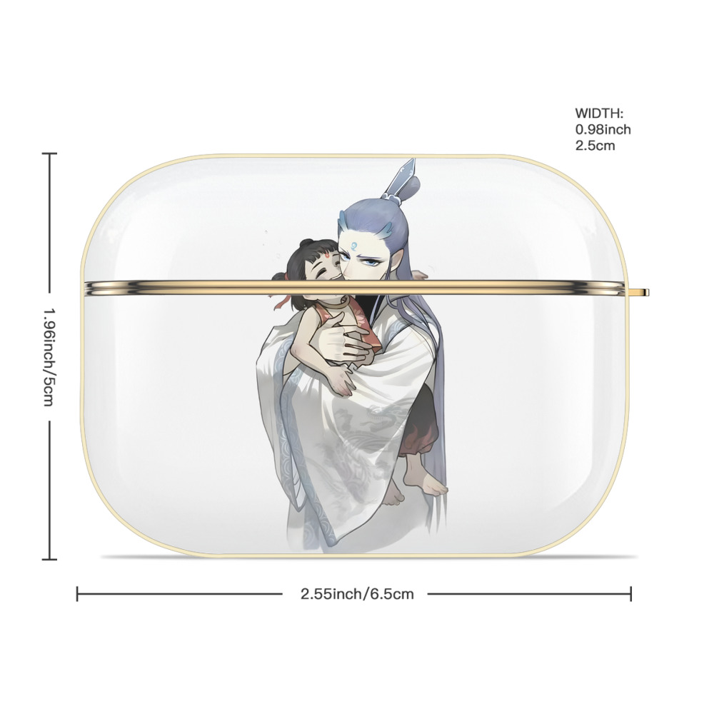 Ne Zha 2 ナタ 魔童の大暴れ 【AirPods Pro用】ハードシェル保護ケース｜耐衝撃・防指紋・カラビナ付き商品仕様