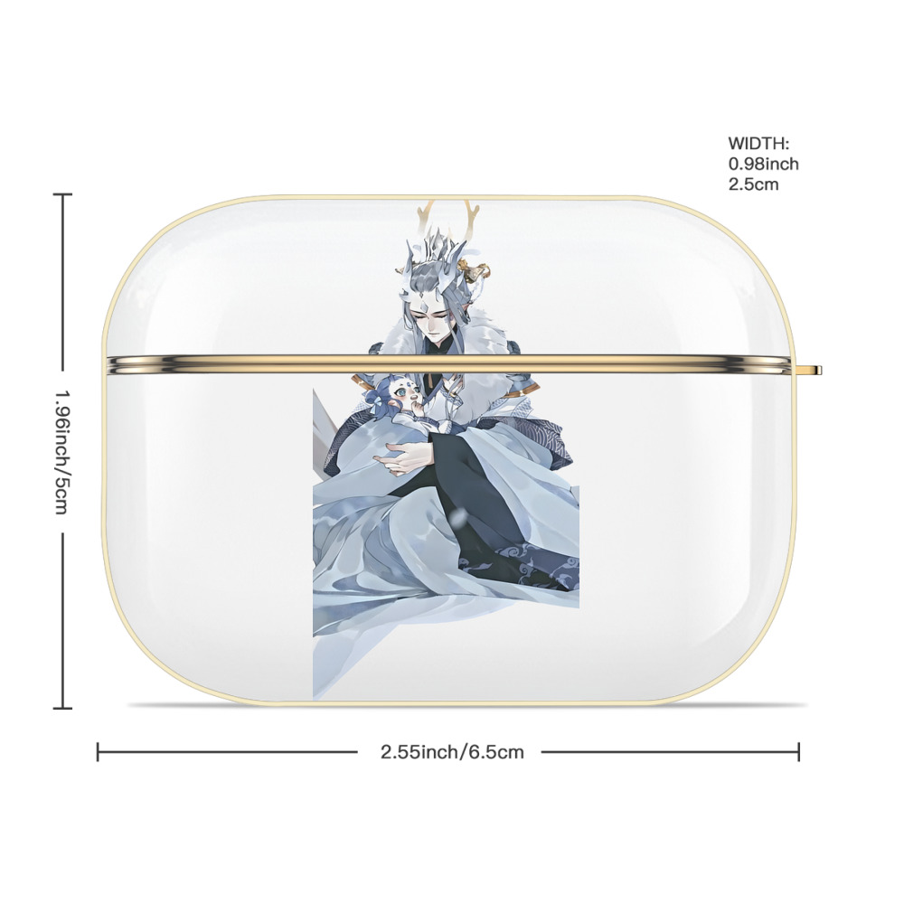Ne Zha 2 ナタ 魔童の大暴れ 【AirPods Pro用】ハードシェル保護ケース｜耐衝撃・防指紋・カラビナ付き商品仕様