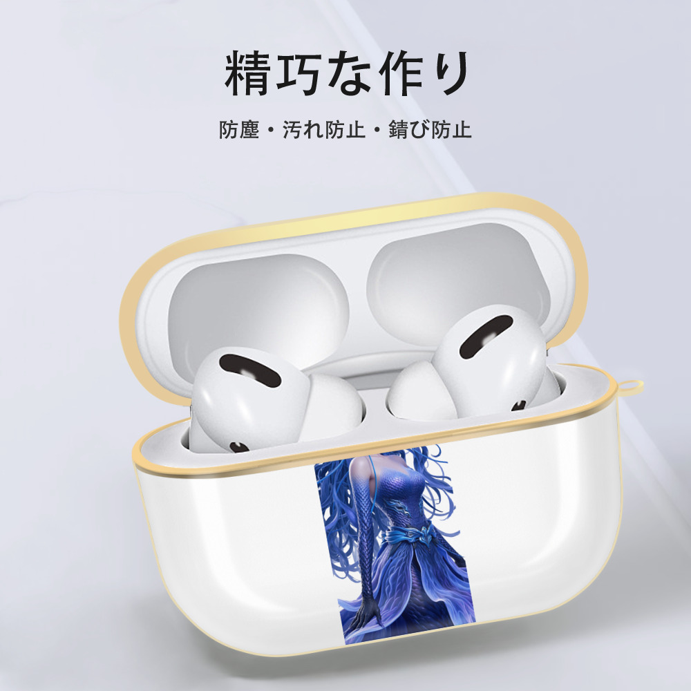 Ne Zha 2 ナタ 魔童の大暴れ 【AirPods Pro用】ハードシェル保護ケース｜耐衝撃・防指紋・カラビナ付き商品仕様