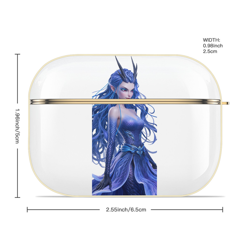 Ne Zha 2 ナタ 魔童の大暴れ 【AirPods Pro用】ハードシェル保護ケース｜耐衝撃・防指紋・カラビナ付き商品仕様