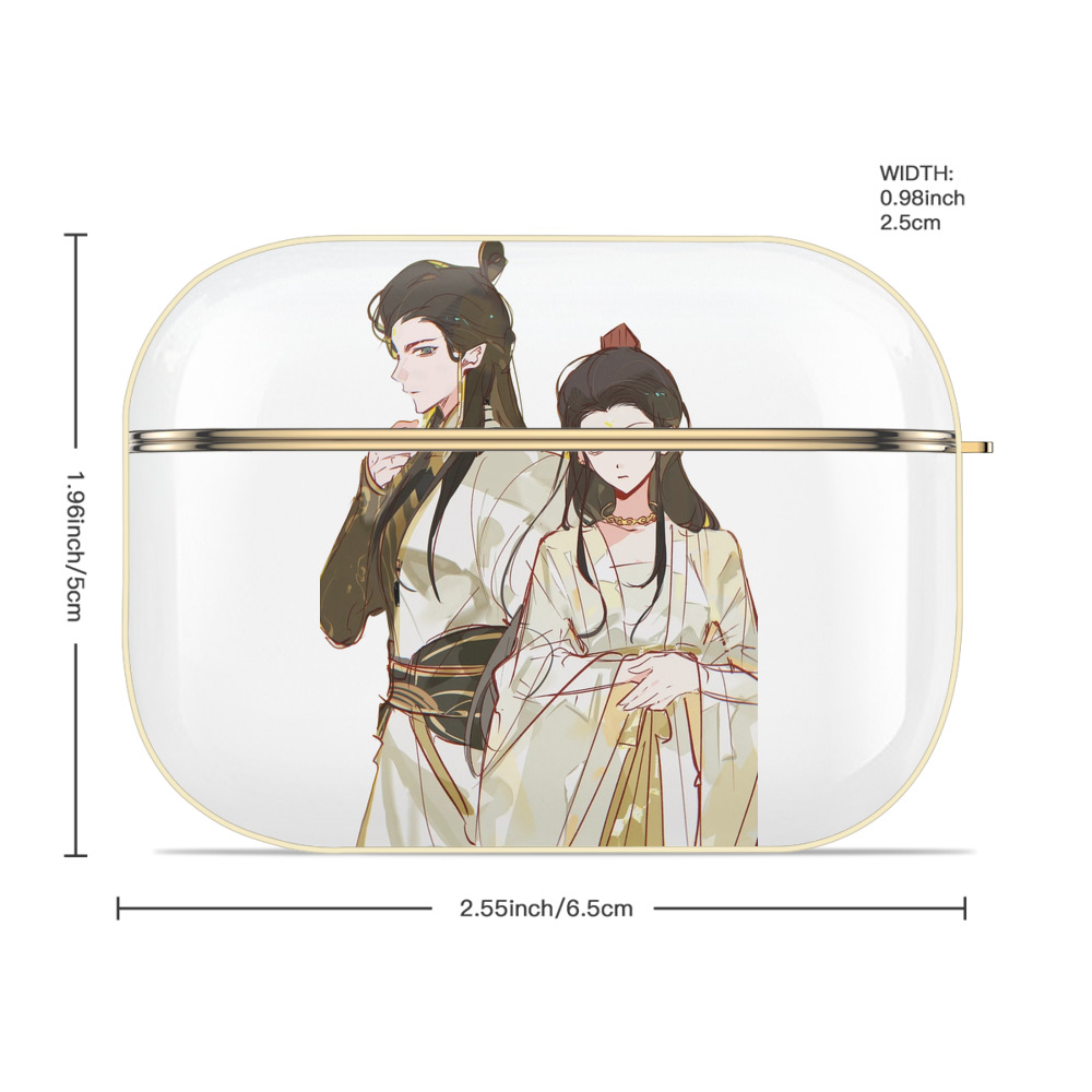 Ne Zha 2 ナタ 魔童の大暴れ 【AirPods Pro用】ハードシェル保護ケース｜耐衝撃・防指紋・カラビナ付き商品仕様