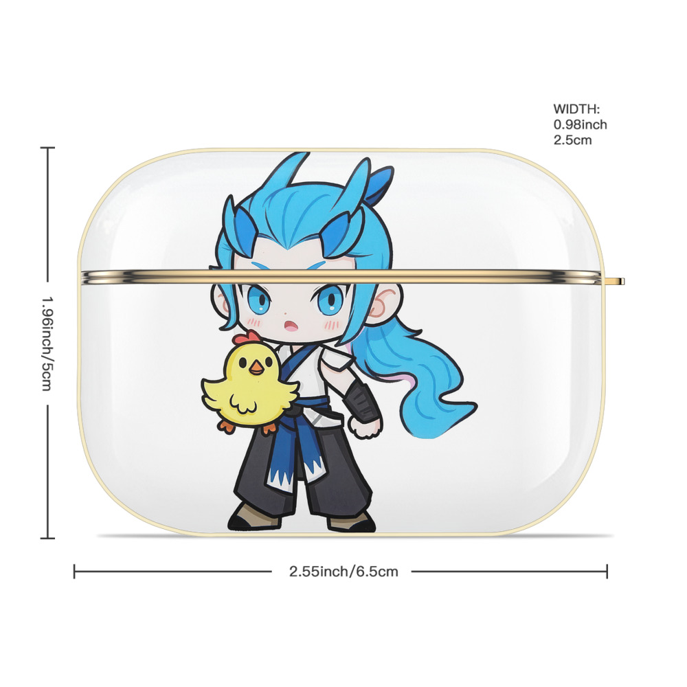 Ne Zha 2 ナタ 魔童の大暴れ 【AirPods Pro用】ハードシェル保護ケース｜耐衝撃・防指紋・カラビナ付き商品仕様