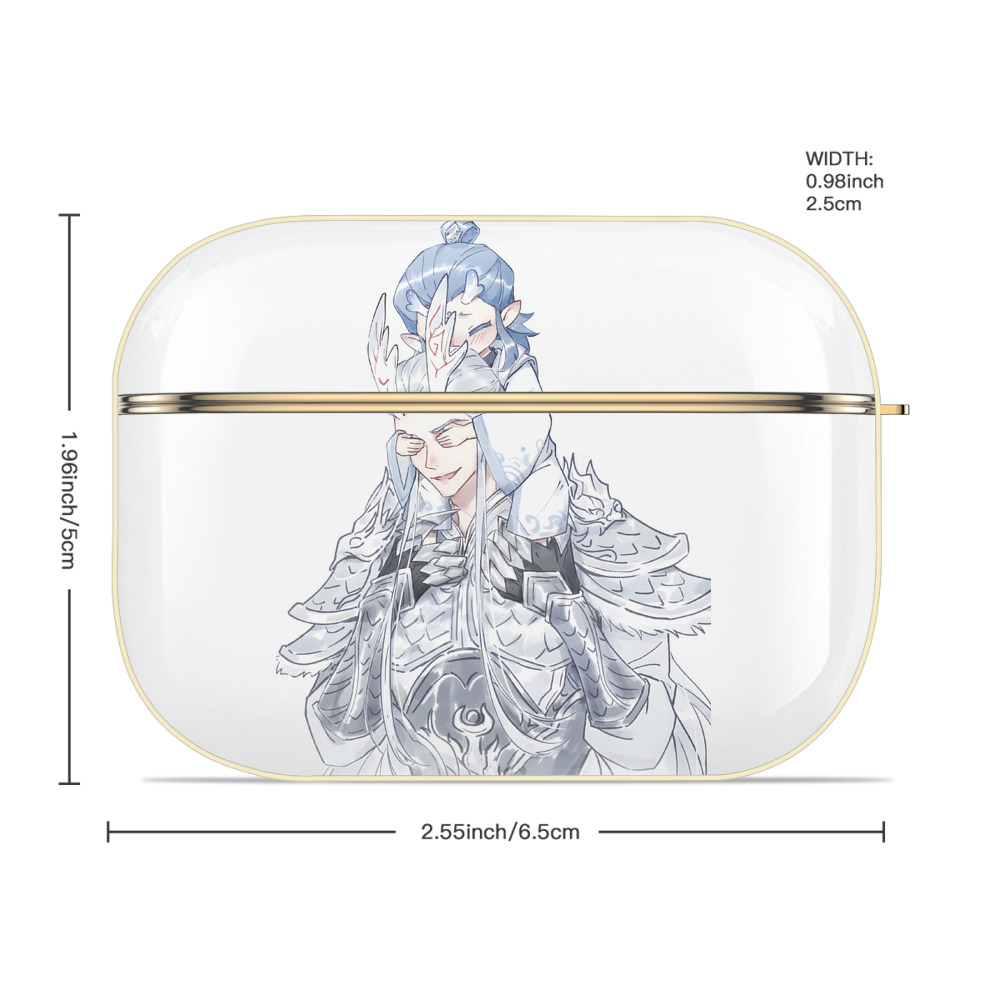Ne Zha 2 ナタ 魔童の大暴れ 【AirPods Pro用】ハードシェル保護ケース｜耐衝撃・防指紋・カラビナ付き商品仕様