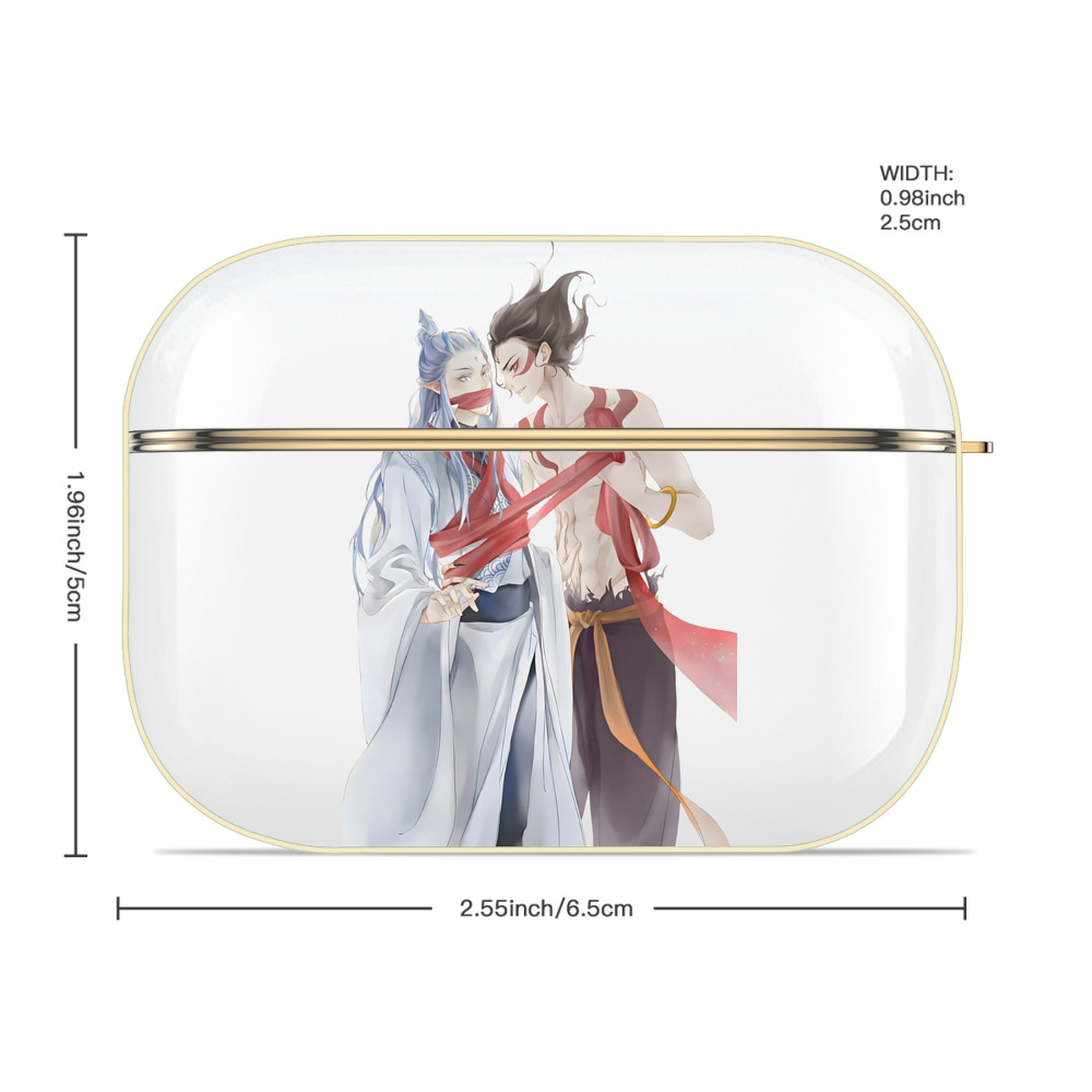 Ne Zha 2 ナタ 魔童の大暴れ 【AirPods Pro用】ハードシェル保護ケース｜耐衝撃・防指紋・カラビナ付き商品仕様