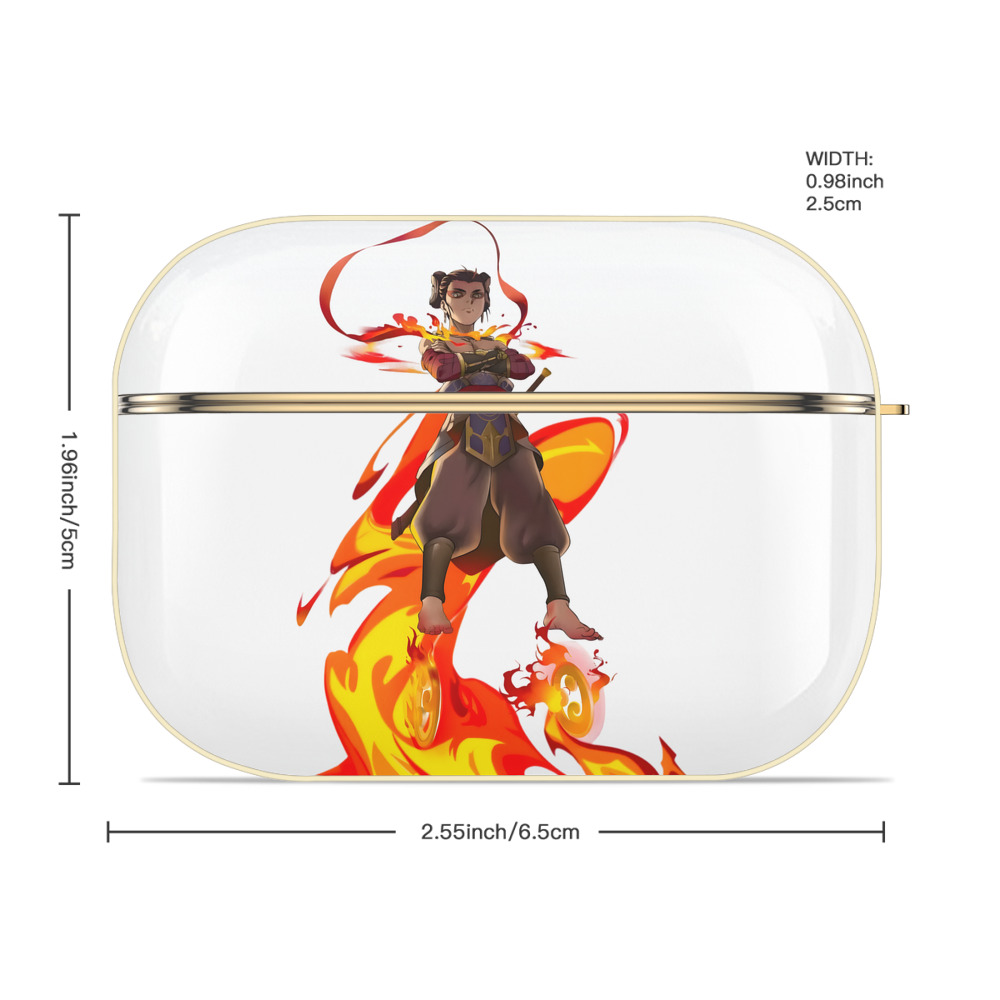 Ne Zha 2 ナタ 魔童の大暴れ 【AirPods Pro用】ハードシェル保護ケース｜耐衝撃・防指紋・カラビナ付き商品仕様