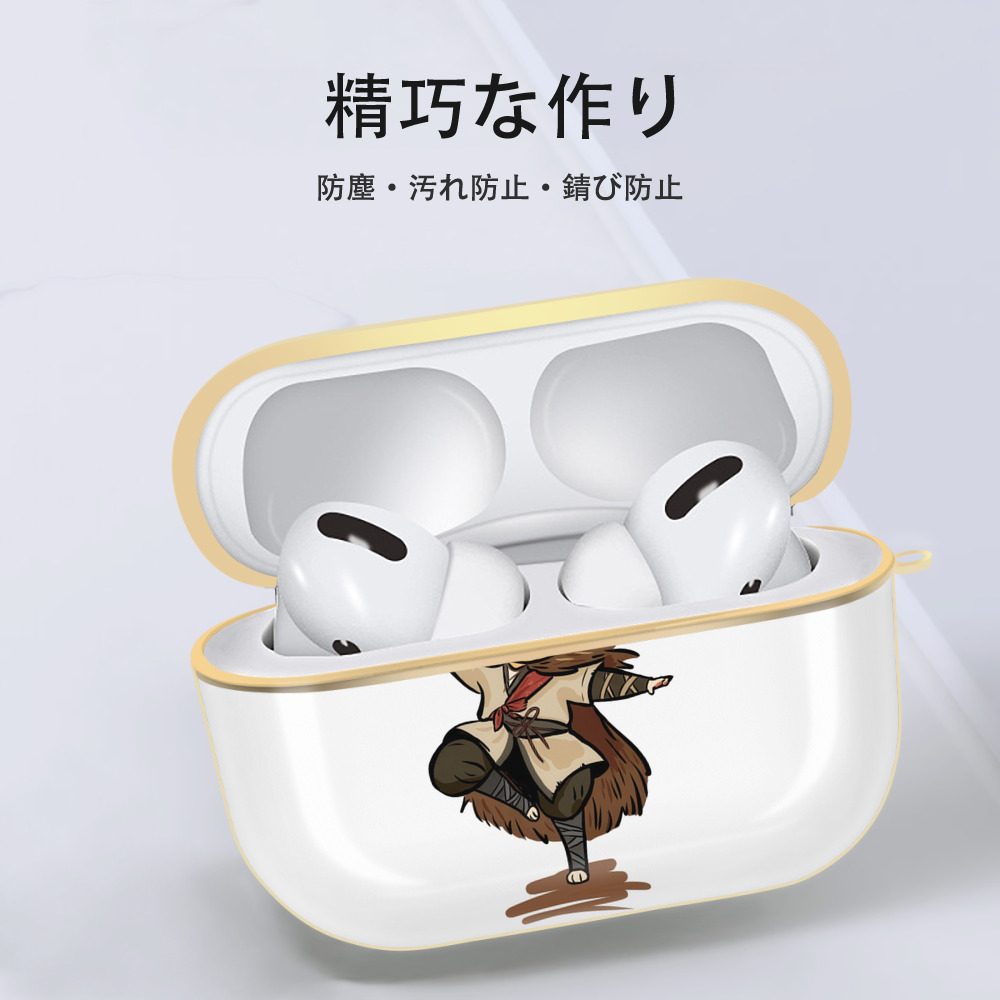 Ne Zha 2 ナタ 魔童の大暴れ 【AirPods Pro用】ハードシェル保護ケース｜耐衝撃・防指紋・カラビナ付き商品仕様