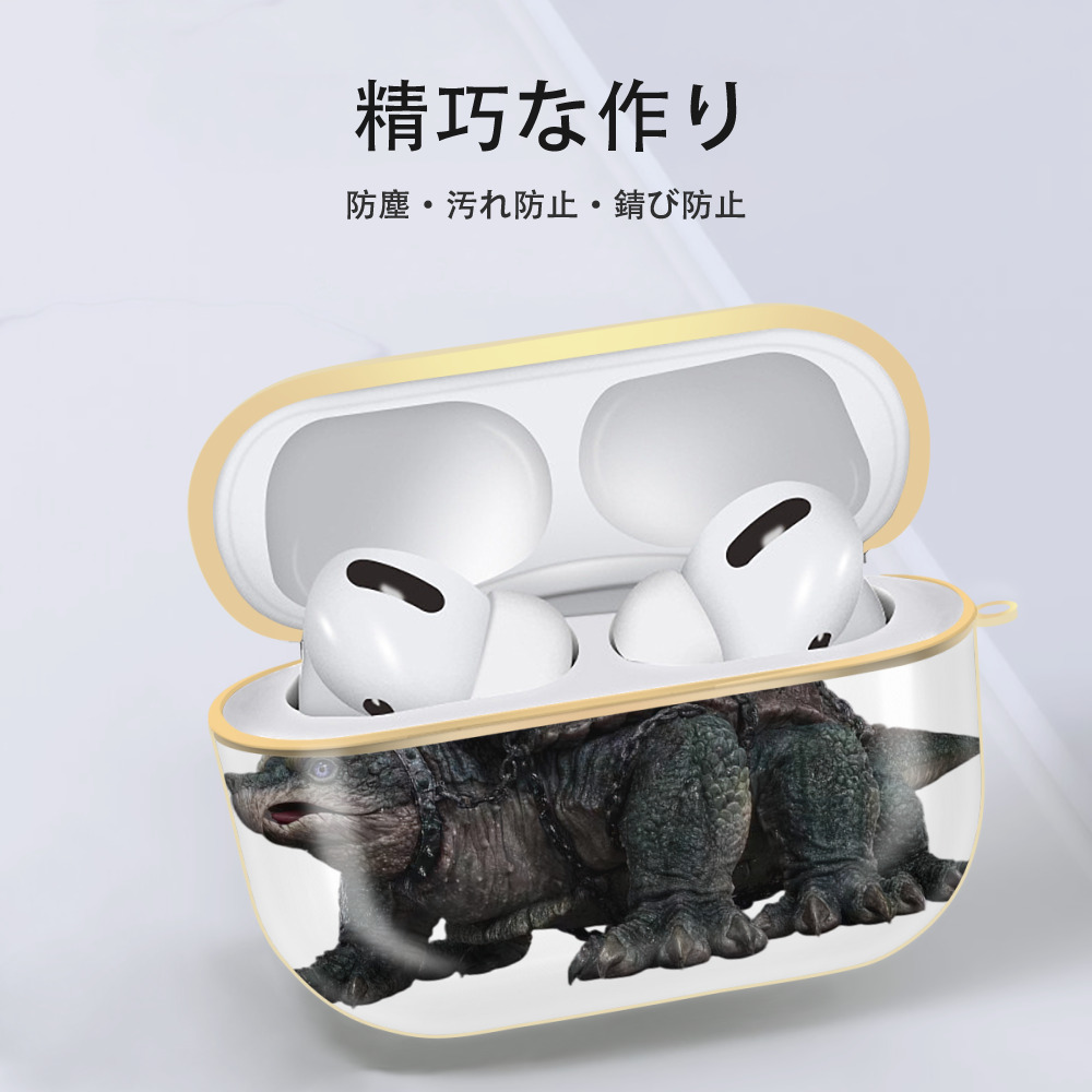 Ne Zha 2 ナタ 魔童の大暴れ 【AirPods Pro用】ハードシェル保護ケース｜耐衝撃・防指紋・カラビナ付き商品仕様