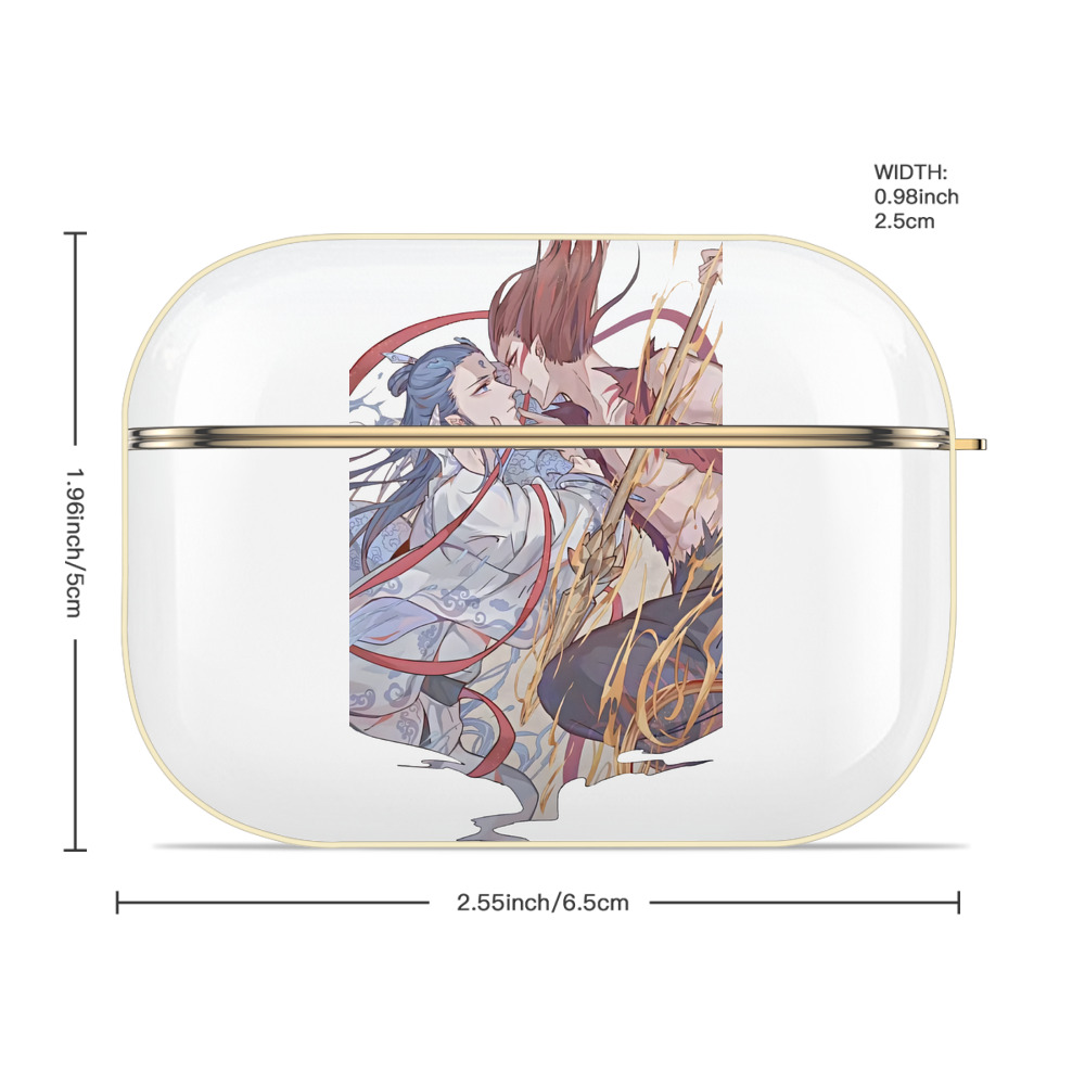 Ne Zha 2 ナタ 魔童の大暴れ 【AirPods Pro用】ハードシェル保護ケース｜耐衝撃・防指紋・カラビナ付き商品仕様
