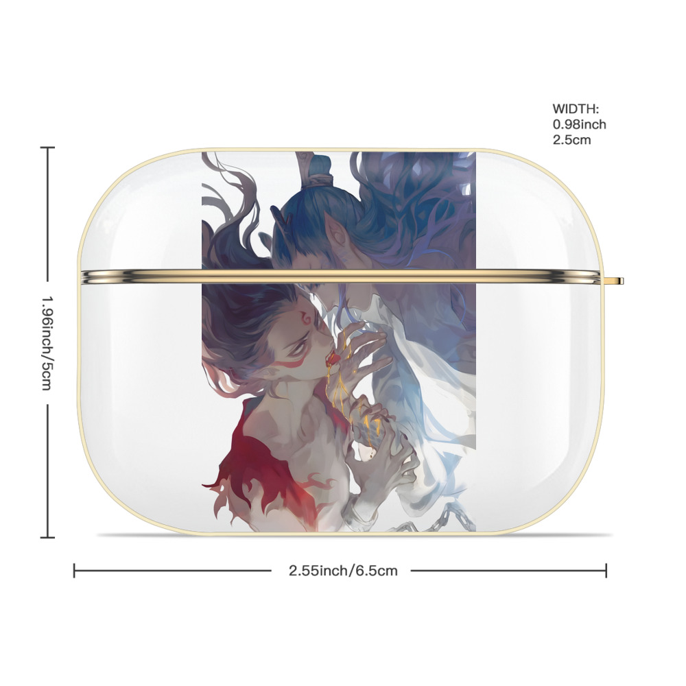 Ne Zha 2 ナタ 魔童の大暴れ 【AirPods Pro用】ハードシェル保護ケース｜耐衝撃・防指紋・カラビナ付き商品仕様