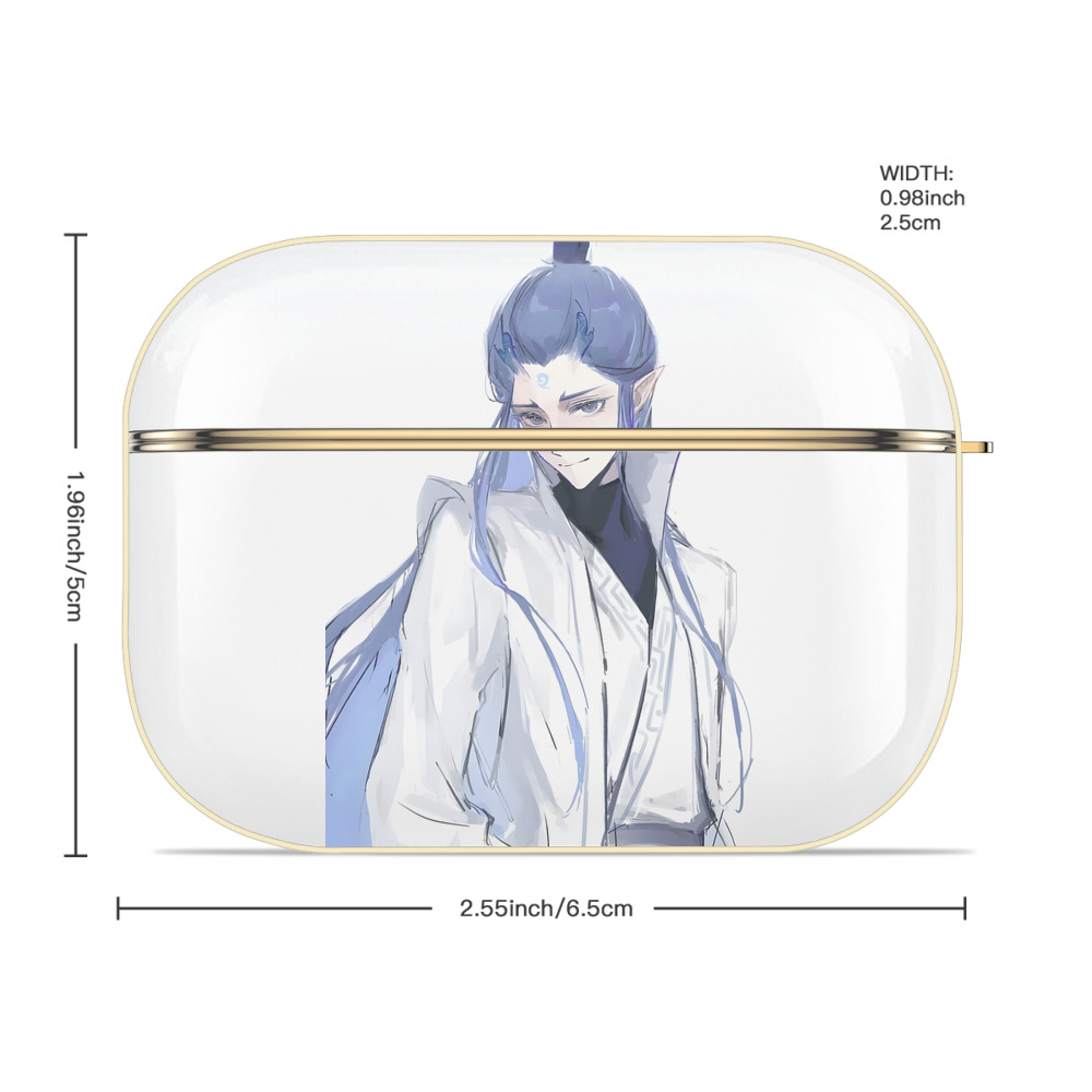Ne Zha 2 ナタ 魔童の大暴れ 【AirPods Pro用】ハードシェル保護ケース｜耐衝撃・防指紋・カラビナ付き商品仕様