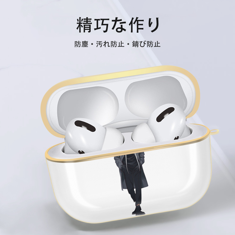Ne Zha 2 ナタ 魔童の大暴れ 【AirPods Pro用】ハードシェル保護ケース｜耐衝撃・防指紋・カラビナ付き商品仕様