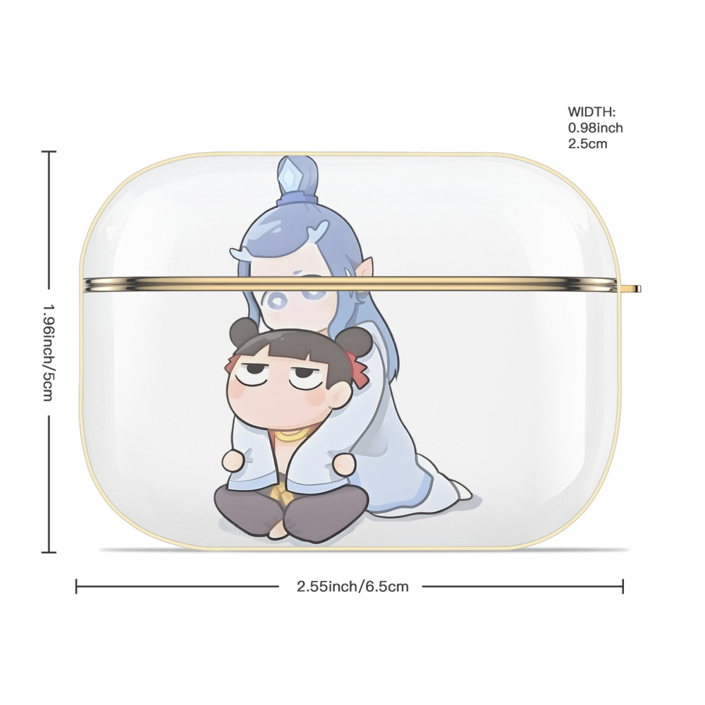 Ne Zha 2 ナタ 魔童の大暴れ 【AirPods Pro用】ハードシェル保護ケース｜耐衝撃・防指紋・カラビナ付き商品仕様