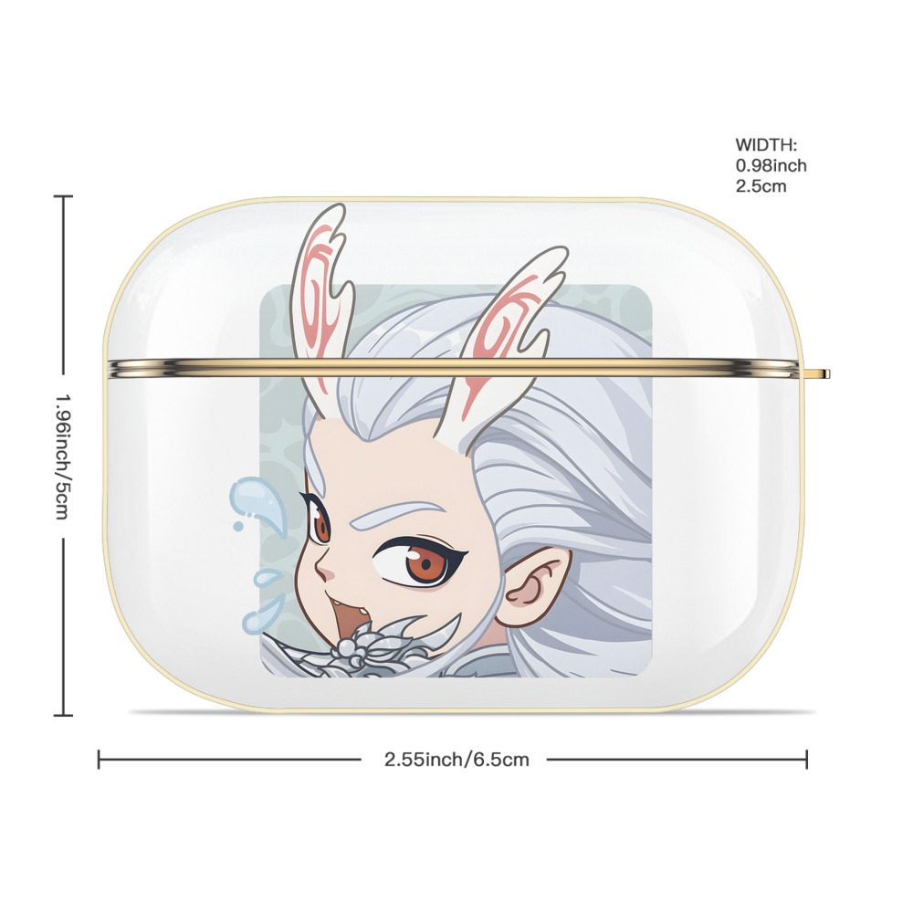 Ne Zha 2 ナタ 魔童の大暴れ 【AirPods Pro用】ハードシェル保護ケース｜耐衝撃・防指紋・カラビナ付き商品仕様