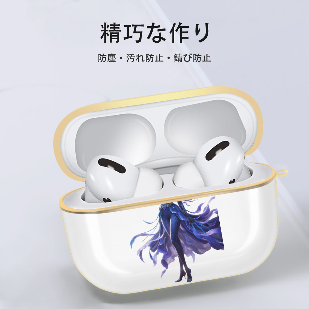 Ne Zha 2 ナタ 魔童の大暴れ 【AirPods Pro用】ハードシェル保護ケース｜耐衝撃・防指紋・カラビナ付き商品仕様