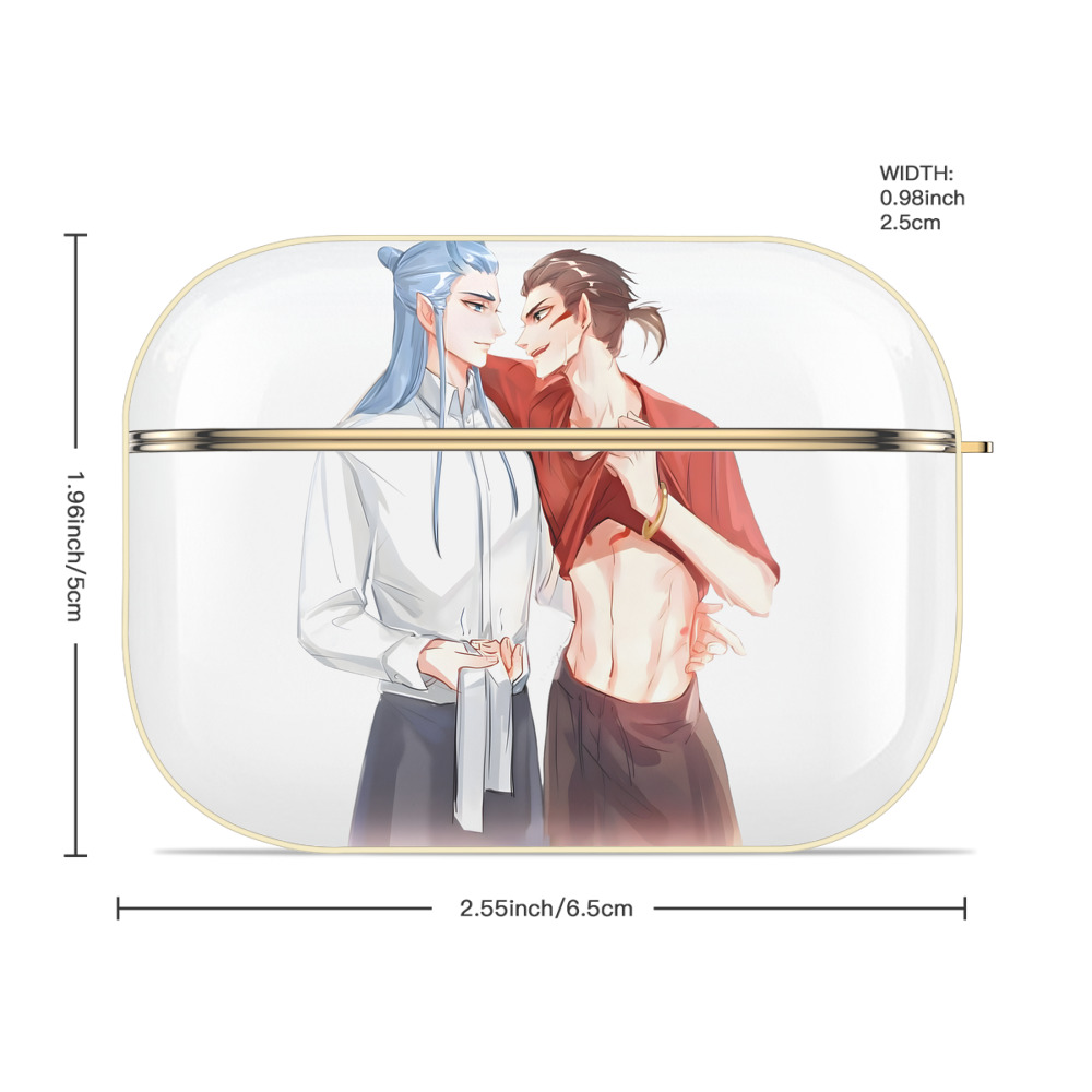 Ne Zha 2 ナタ 魔童の大暴れ 【AirPods Pro用】ハードシェル保護ケース｜耐衝撃・防指紋・カラビナ付き商品仕様